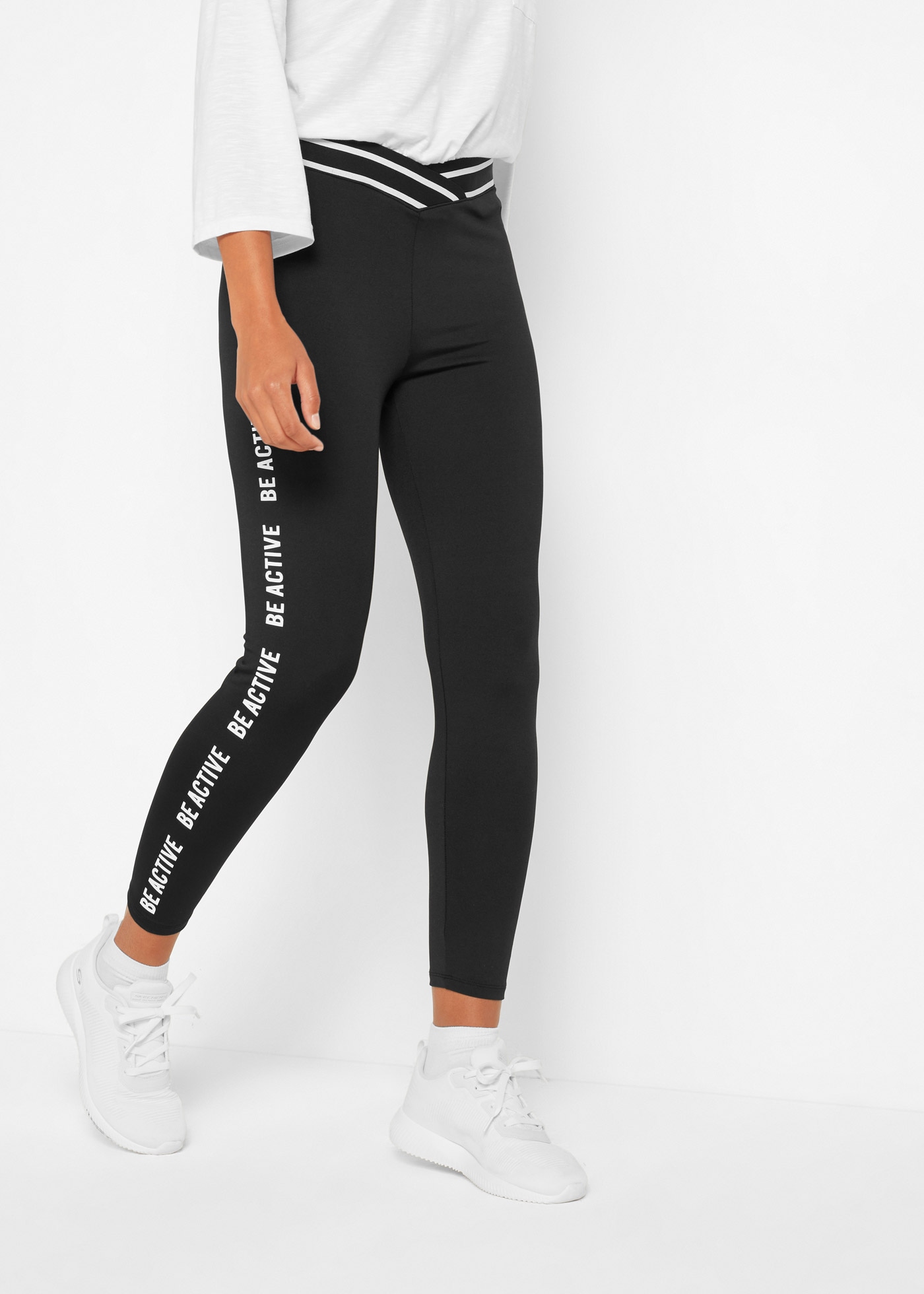 Image of bonprix Leggings "Schnelltrocknende Leggings, 7/8 Länge" schnelltrocknendes Material, Skinny Fit, 7/8 Länge