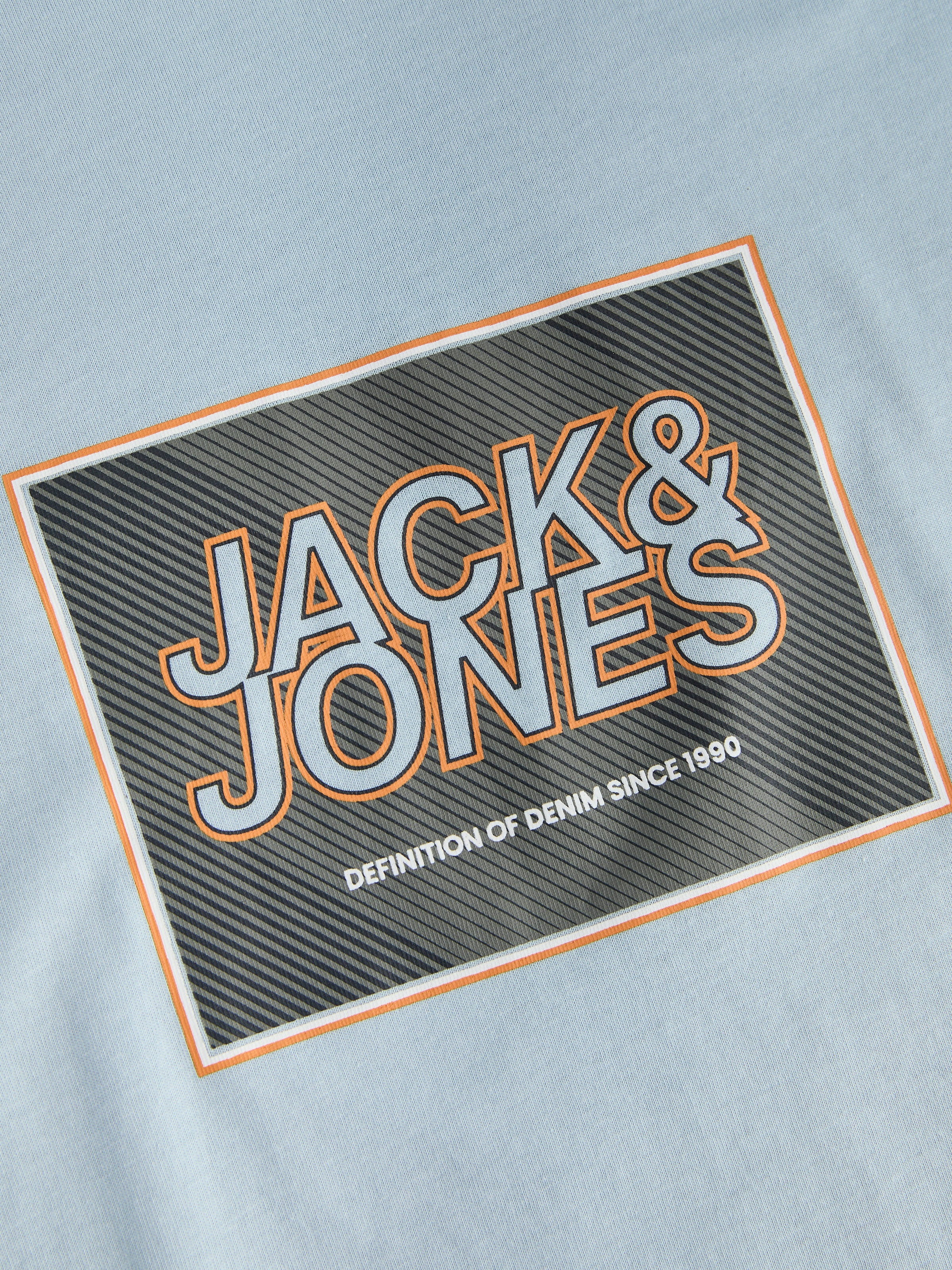 Jack & Jones Shirt à col rond »JJRAIN TEE SS CREW NECK«