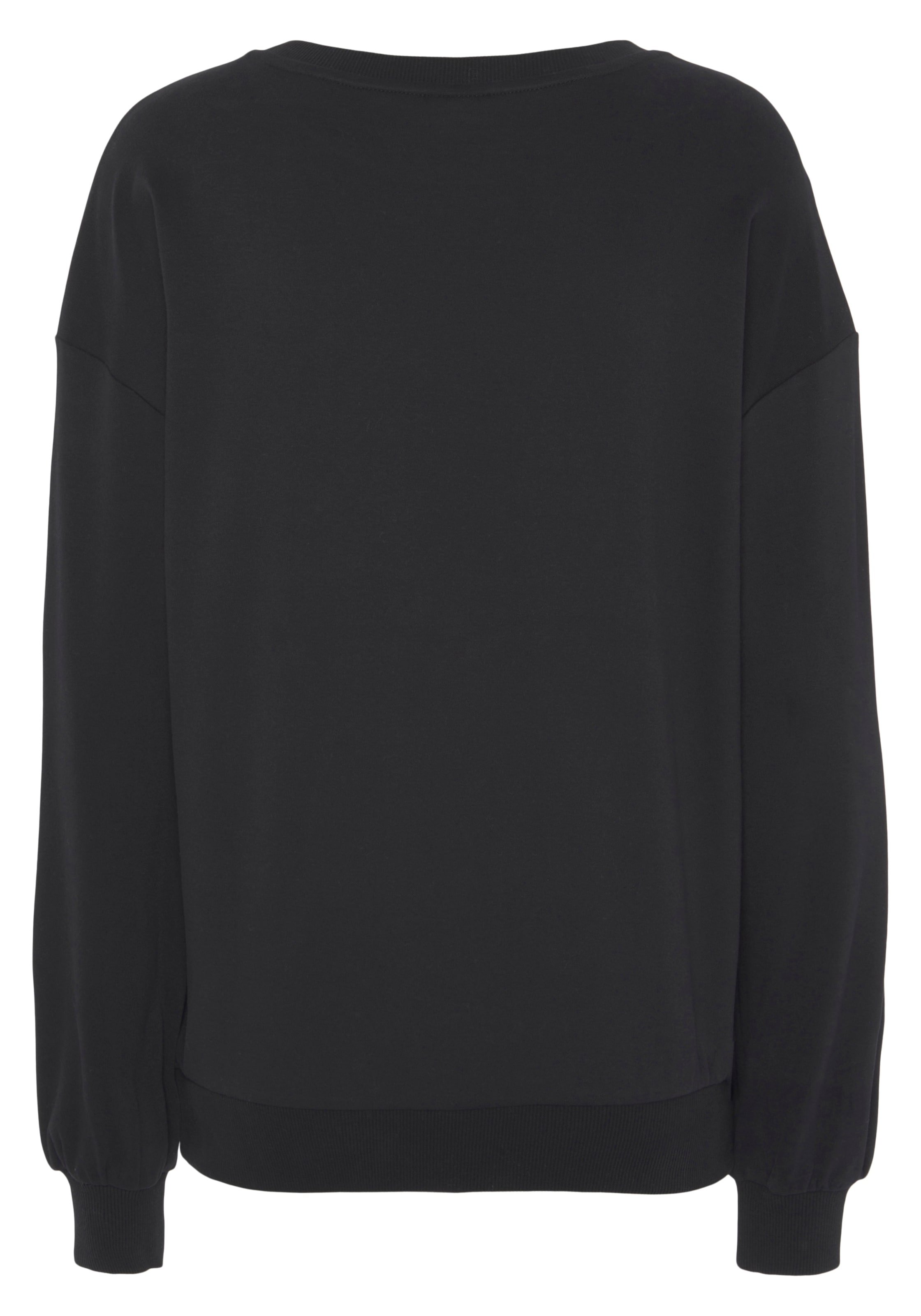 LASCANA Sweatshirt »-Loungeshirt«, mit Druck, Loungewear