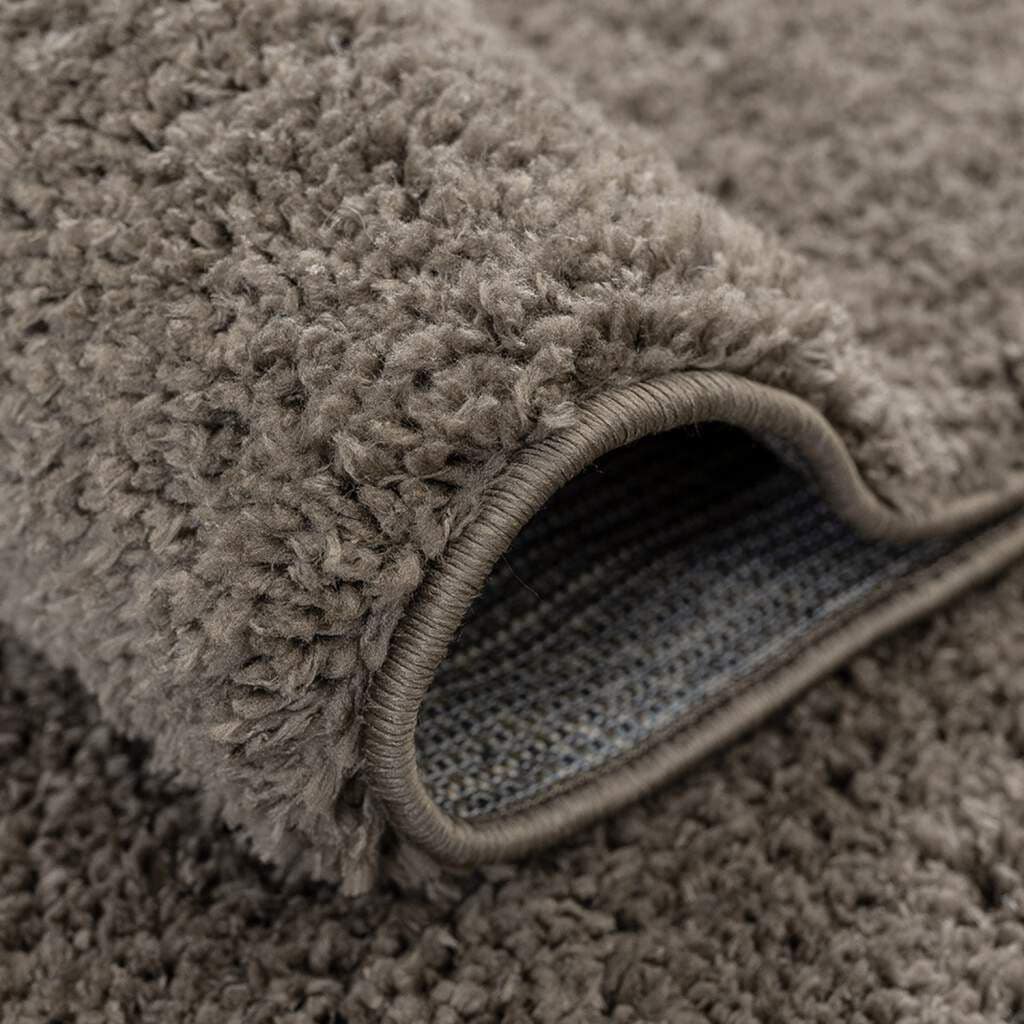 Carpet City Hochflor-Teppich »Plainy«, rechteckig, 30 mm Höhe, Shaggy Polyester Teppich, besonders weich, Uni-Farben