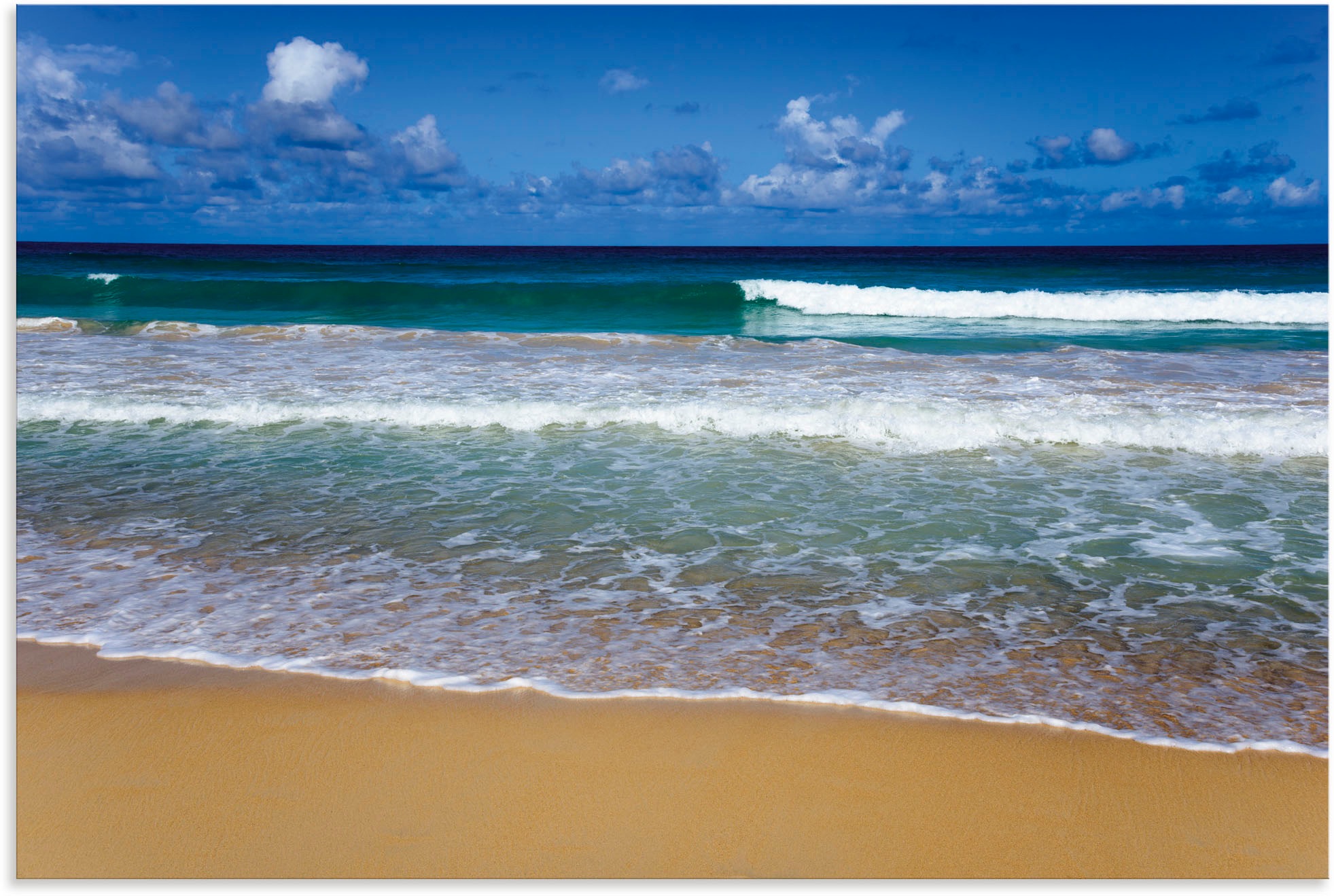 Image of Artland Wandbild »Strand El Macao, Punta Cana«, Karibikbilder, (1 St.), in vielen Grössen & Produktarten - Alubild / Outdoorbild für den Aussenbereich, Leinwandbild, Poster, Wandaufkleber / Wandtattoo auch für Badezimmer geeignet bei Ackermann Versand Sch