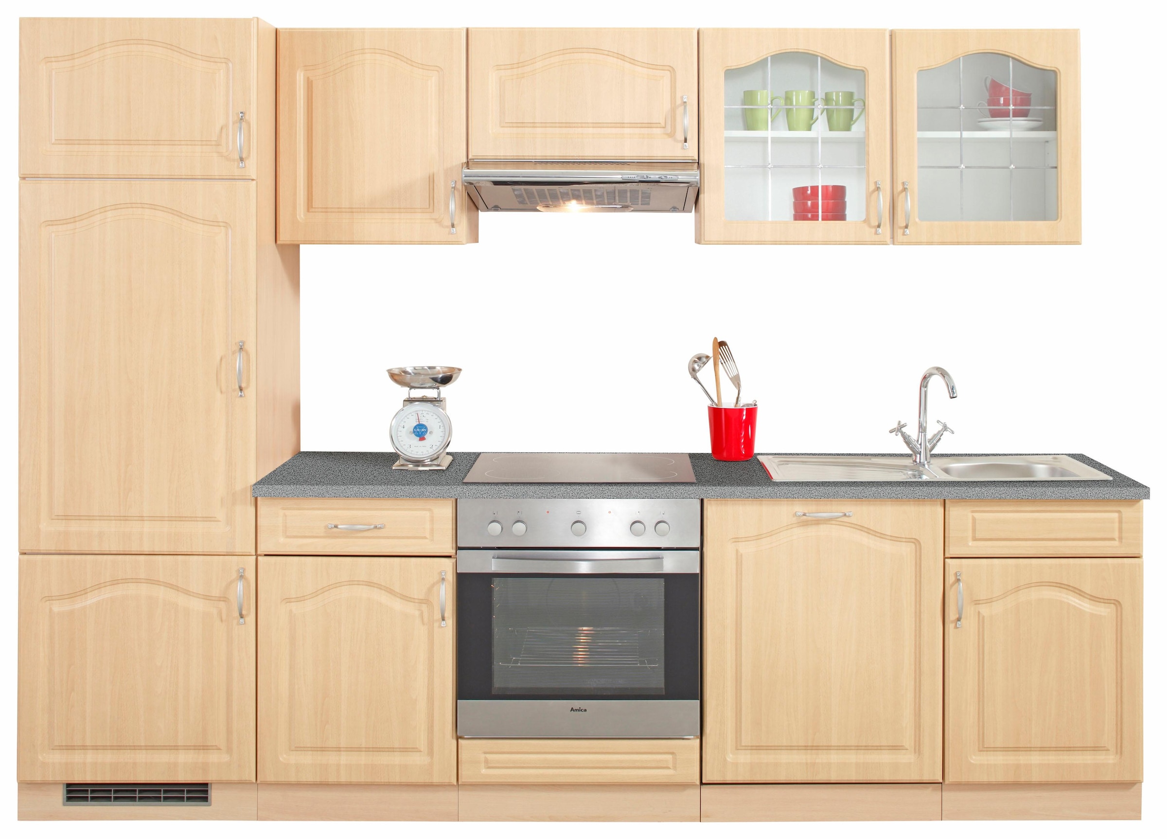 wiho Küchen Küchenzeile »Linz«, ohne E-Geräte, Breite 280 cm  versandkostenfrei auf | Hängeschränke