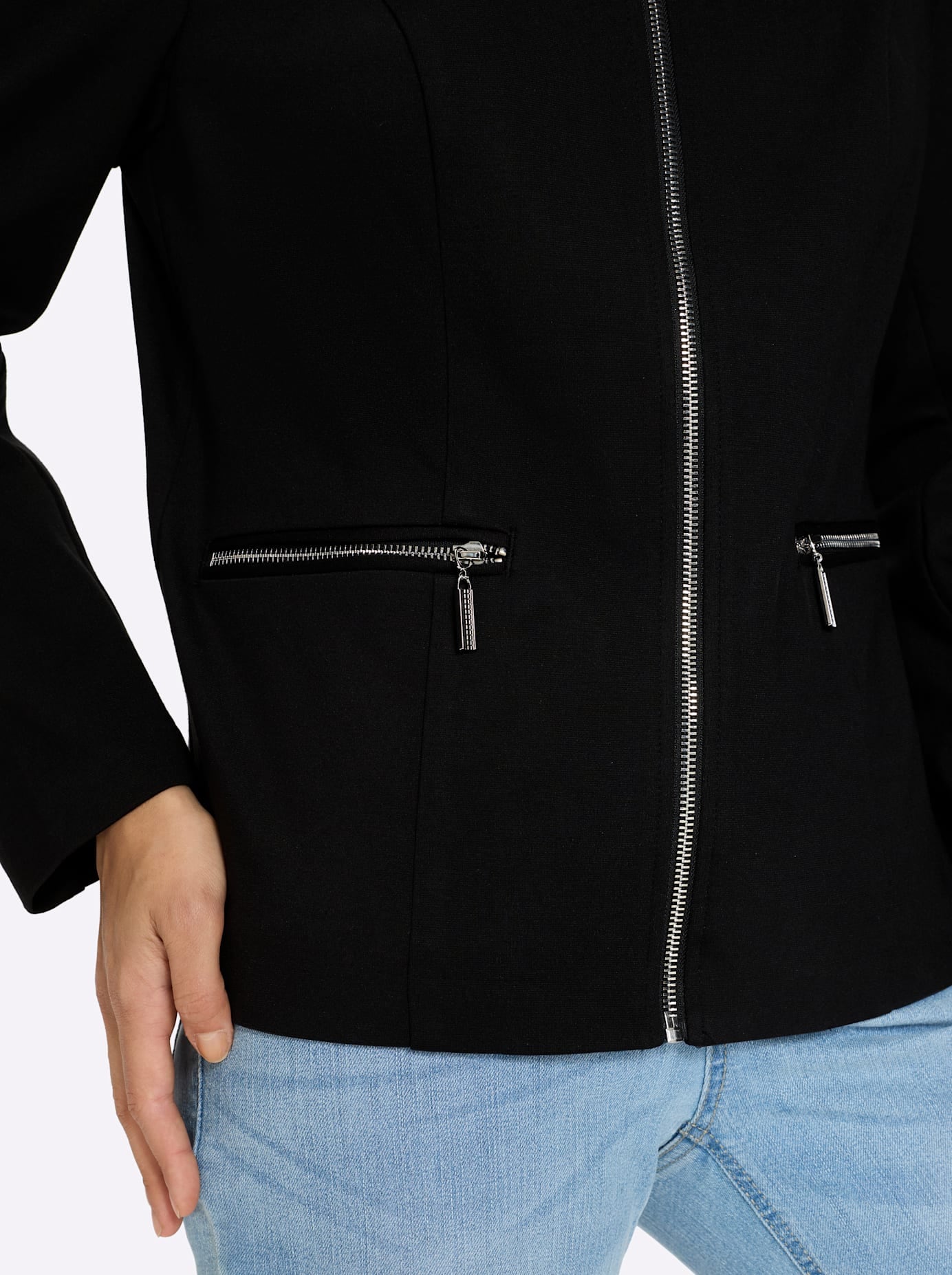 Inspirationen Veste blazer »Jersey-Blazer«