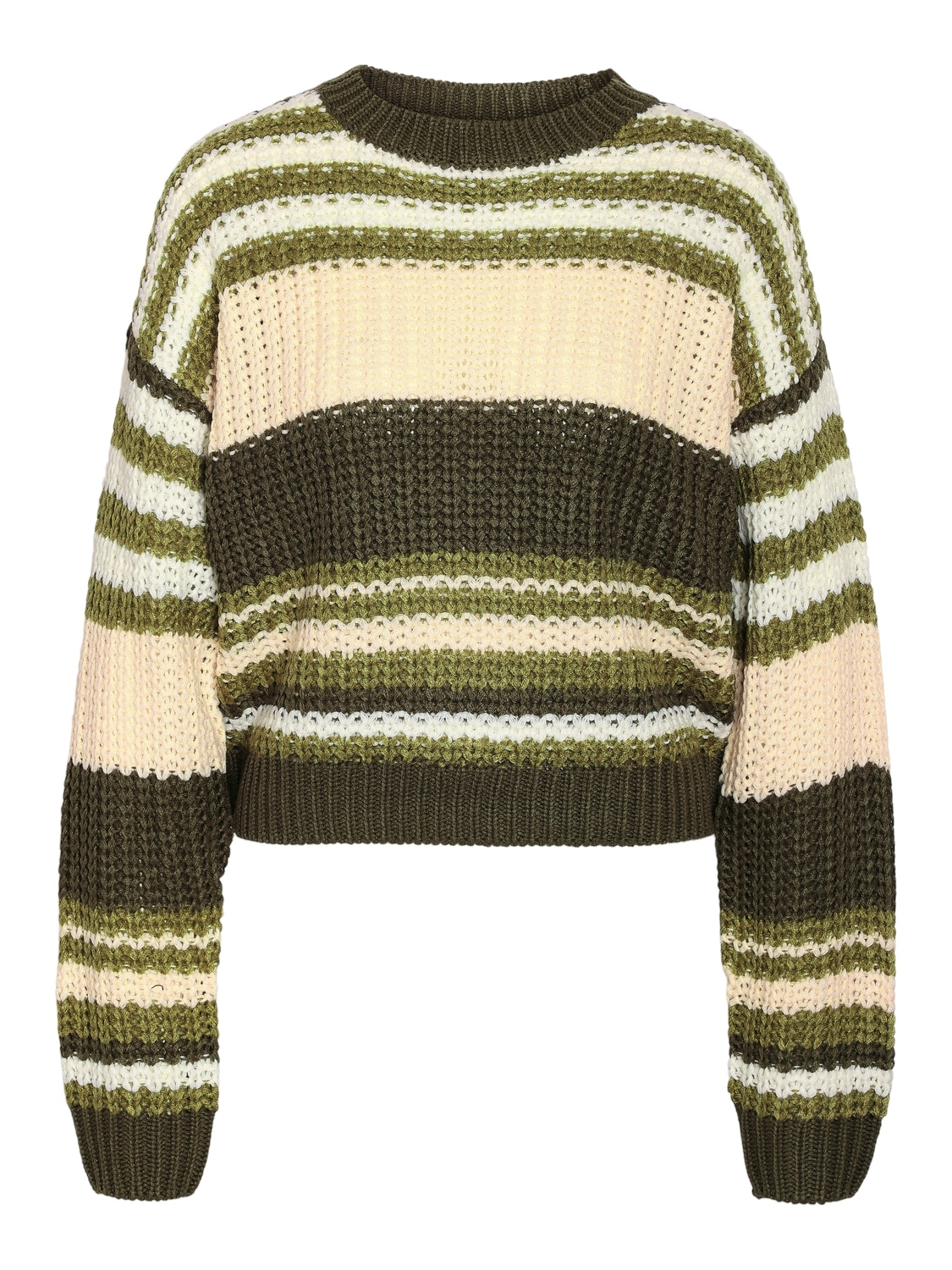 Strickpullover »NMCHARLIE L/S O-NECK KNIT NOOS«