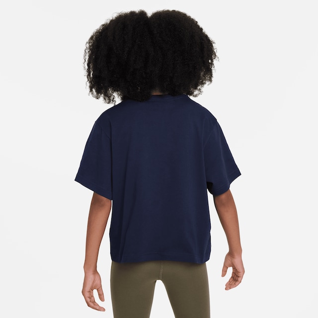 Modische Nike Sportswear T-Shirt »G NSW TEE Short Sleeve BOXY PRNT - für  Kinder« versandkostenfrei - ohne Mindestbestellwert bestellen | Sweatshirts