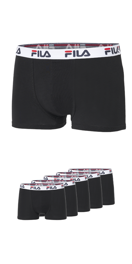 Image of Fila Boxer "MAN BOXER SHORTS" 5er Pack, mit Logobund