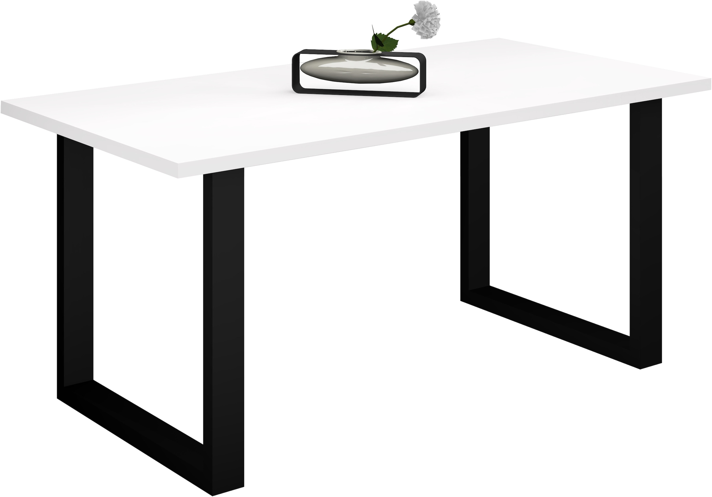 Image of Mäusbacher Esstisch "Big System Metall" Metallgestell in U-Form