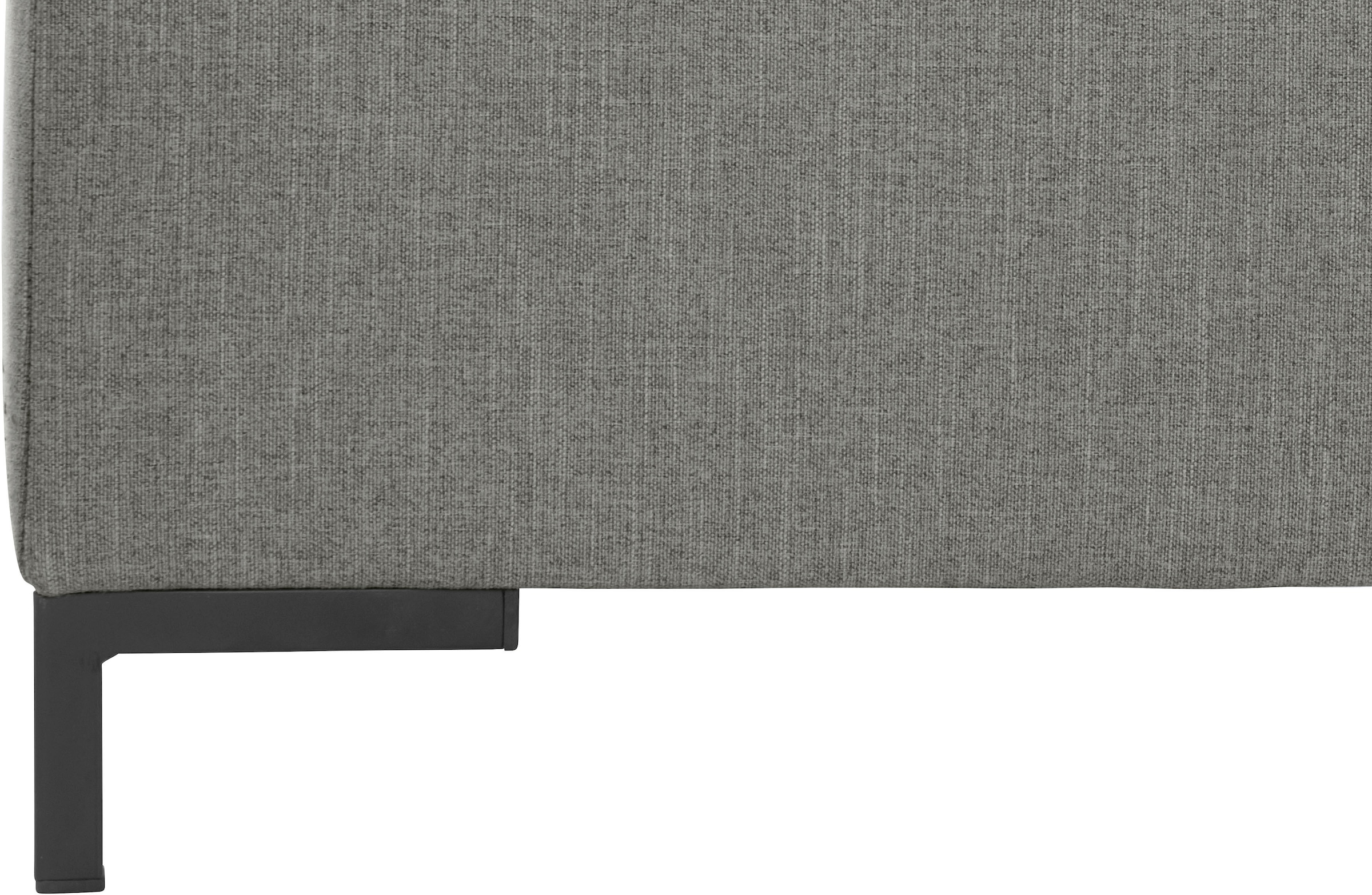 GOODproduct Wohnlandschaft »Grazzo, aktuelle Steppung im Sitz, viel Platz, zeitlos, U-Form«, hochwertige Stoffe aus recyceltem Material, Steppung im Sitzbereich