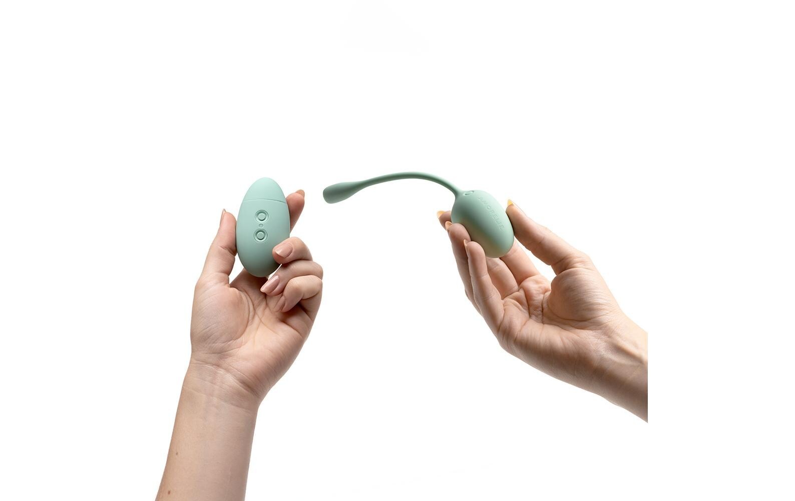 AMORELIE Vibrator »Ei Oh to Go Mint« Hochwertiges und kompaktes Sextoy