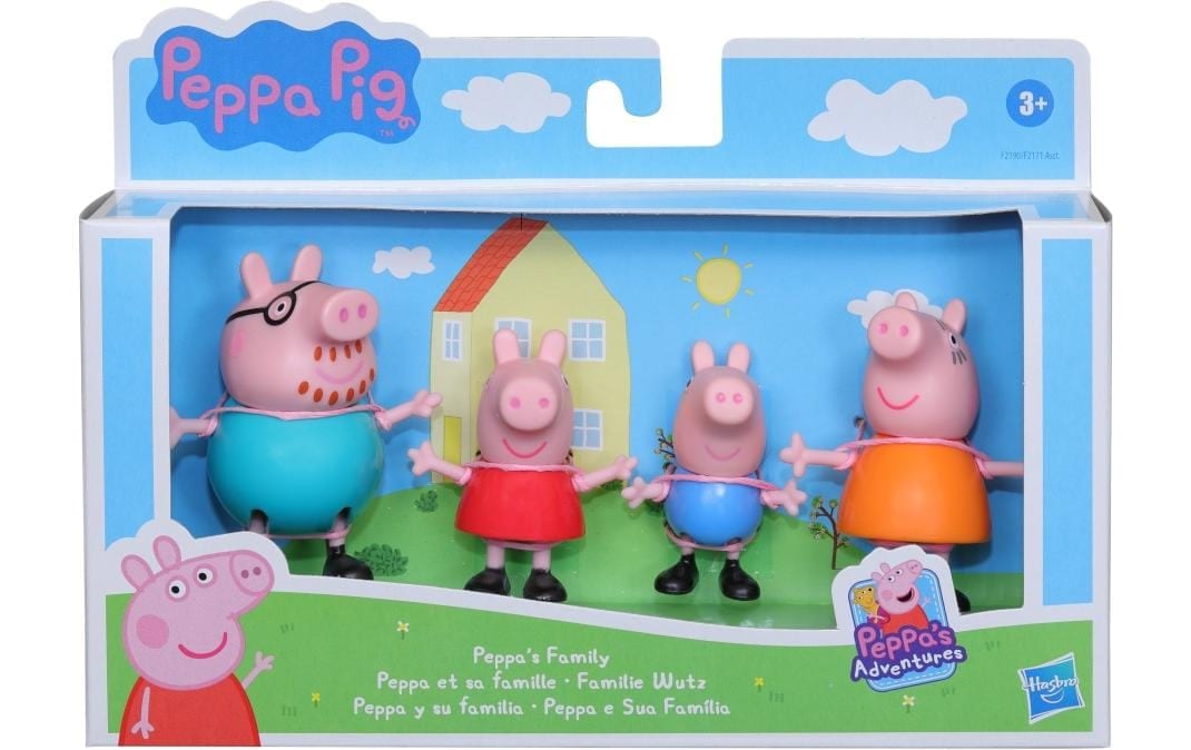 Hasbro Spielfigur »Peppa Pig und Familie«