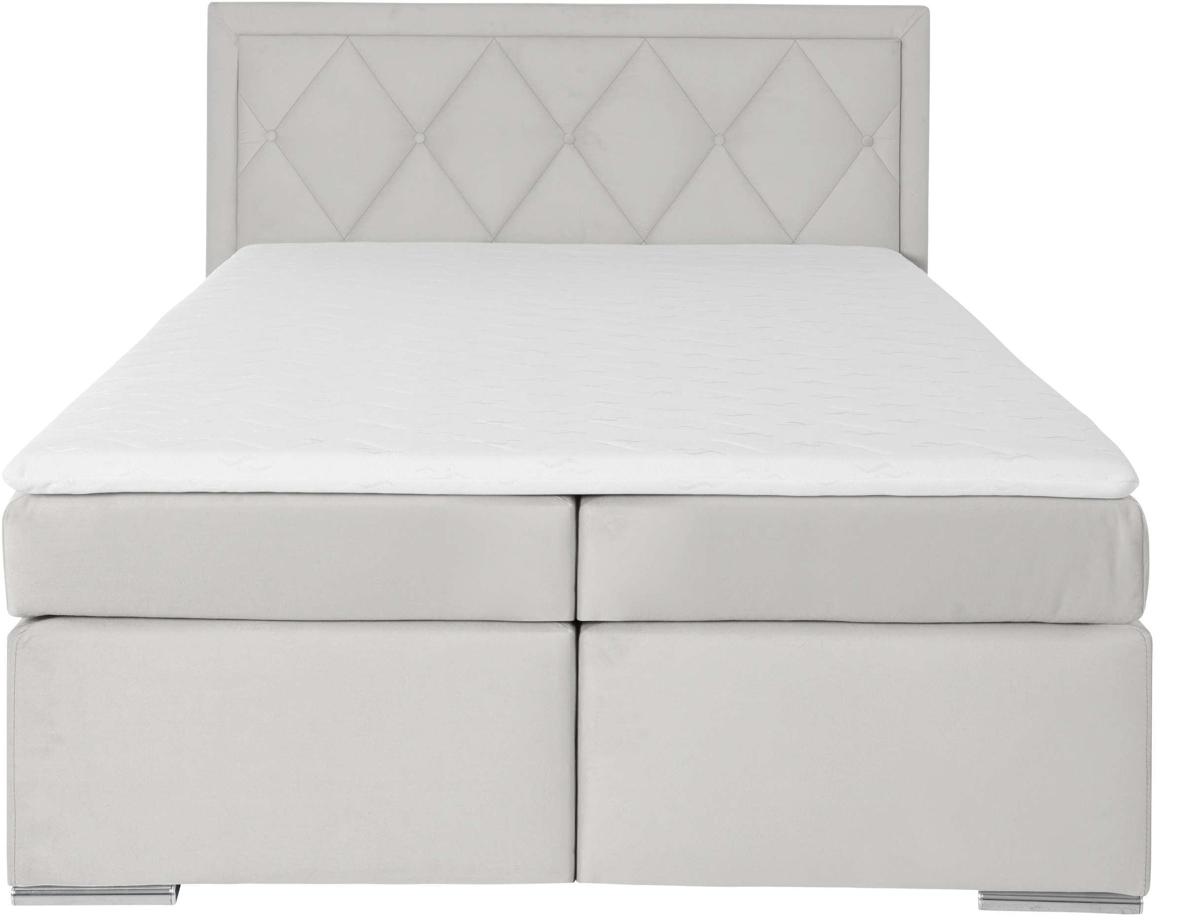 Leonique Boxbett »Alfie, Bestseller, wahlweise mit Bettkasten«, mit Knopfheftung im Kopfteil, H2, H3 und H4 wählbar