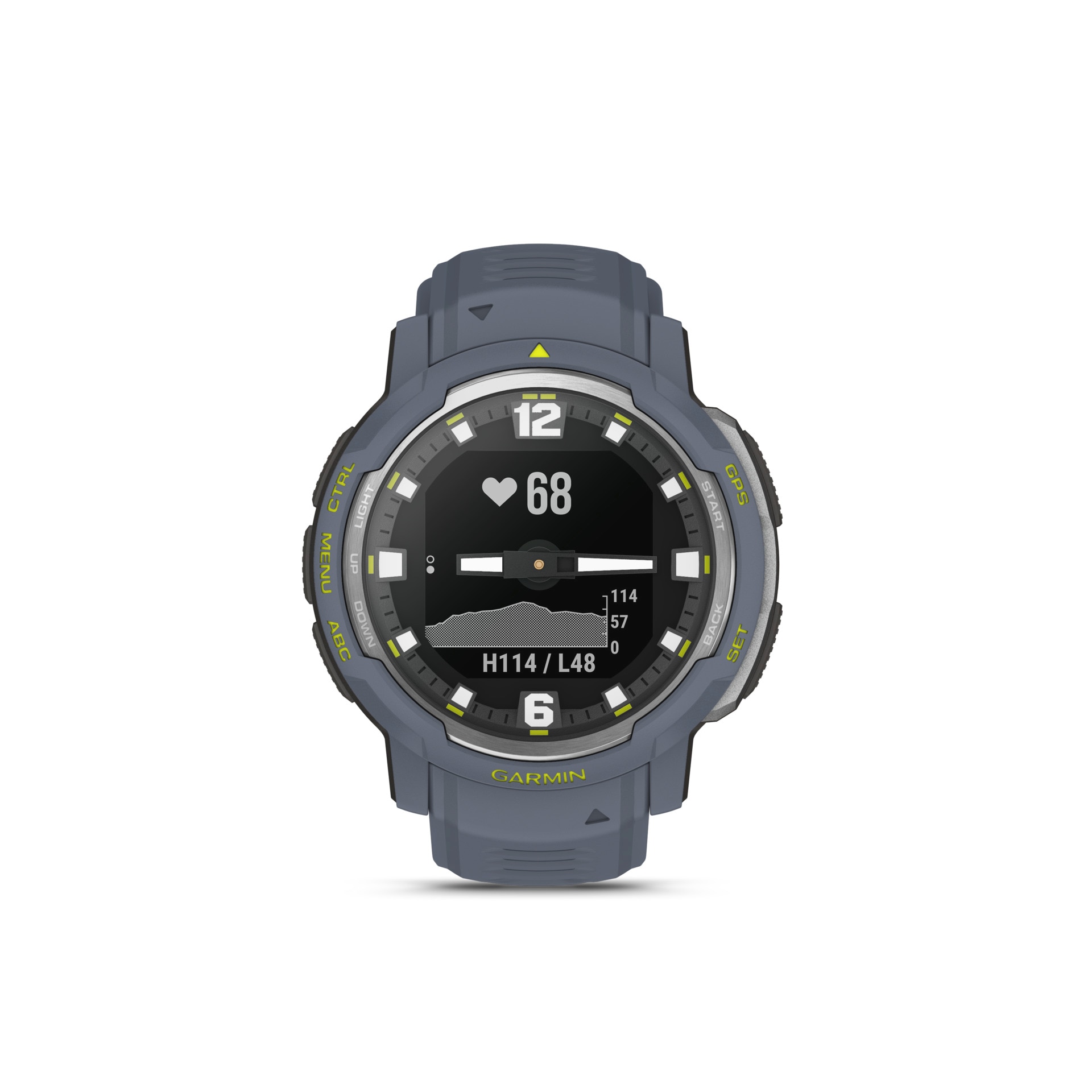 Garmin Smartwatch »INSTINCT CROSSOVER«, (2,3 cm / 0,9 Zoll), 0,064 GB