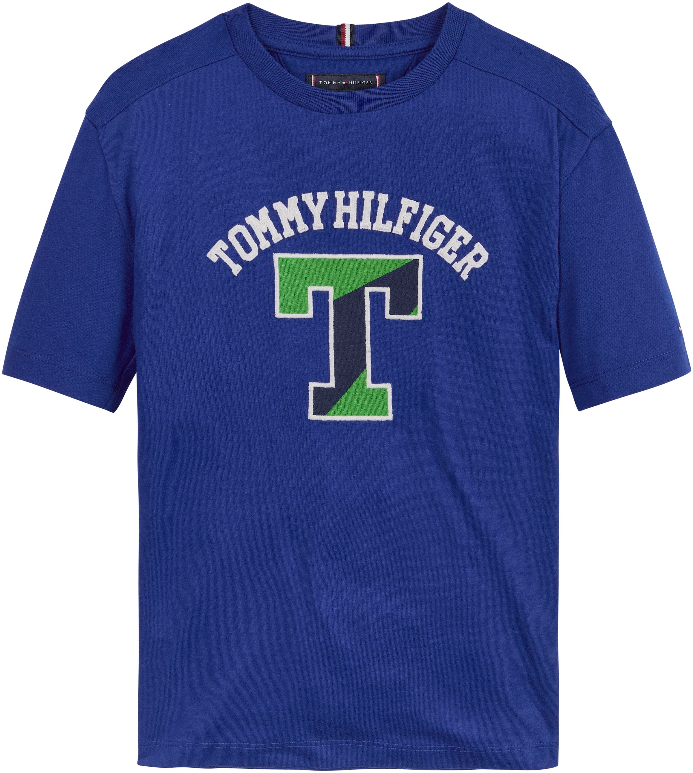 Tommy Hilfiger T-Shirt »T VARSITY TEE S/S«, mit grossem Tommy Hilfiger Front Print