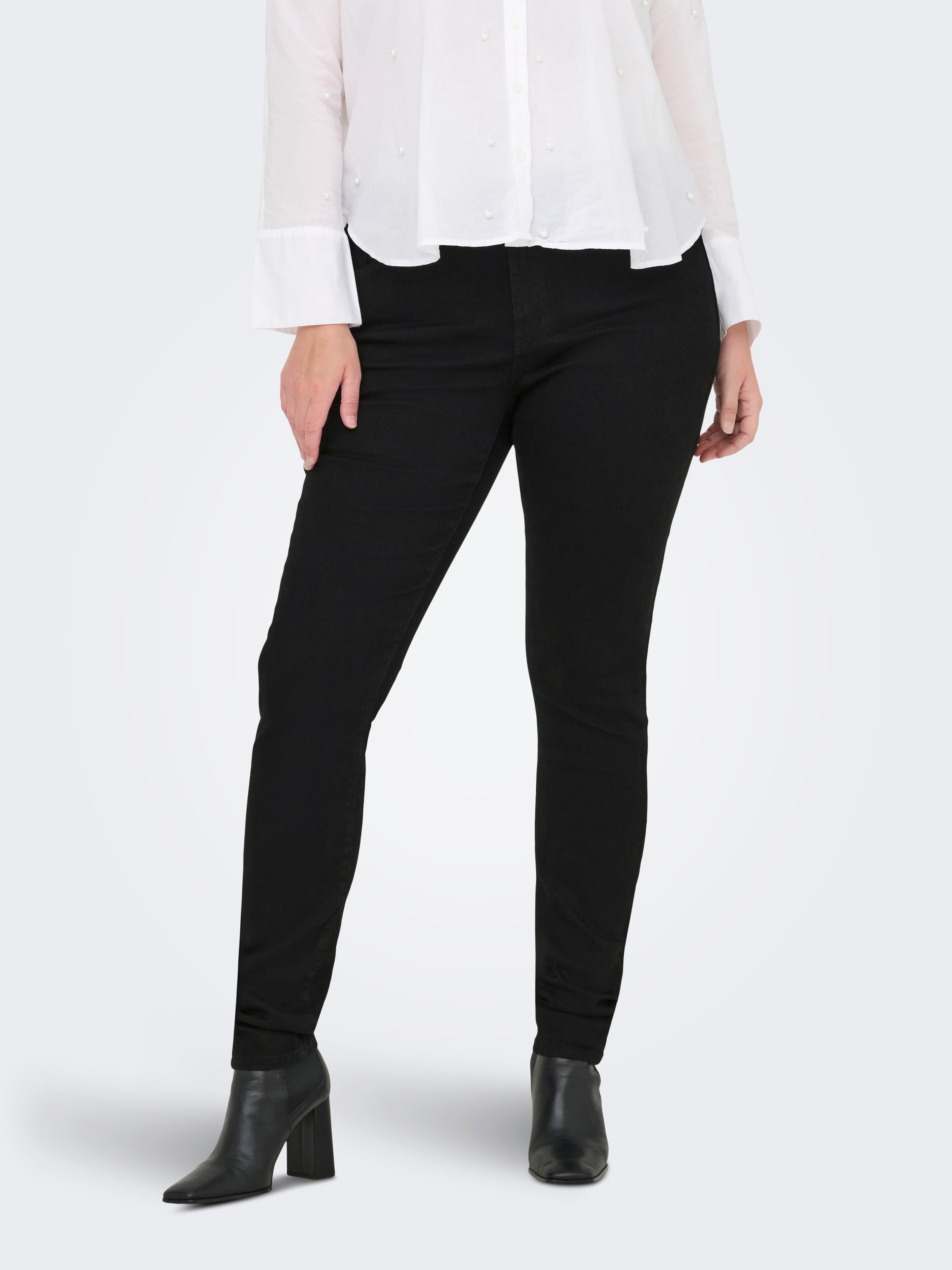 Image of ONLY CARMAKOMA Skinny-fit-Jeans "CARSALLY REG SK DNM BJ030"