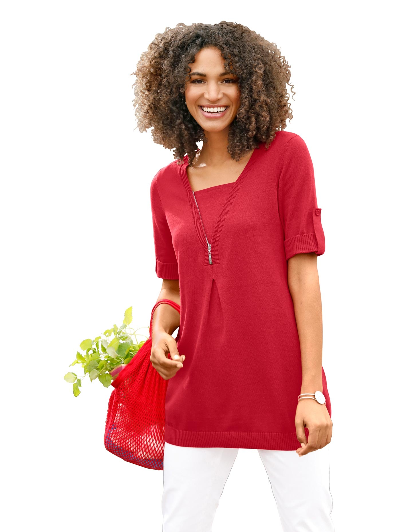 Casual Looks Kurzarmpullover »Pullover« kaufen