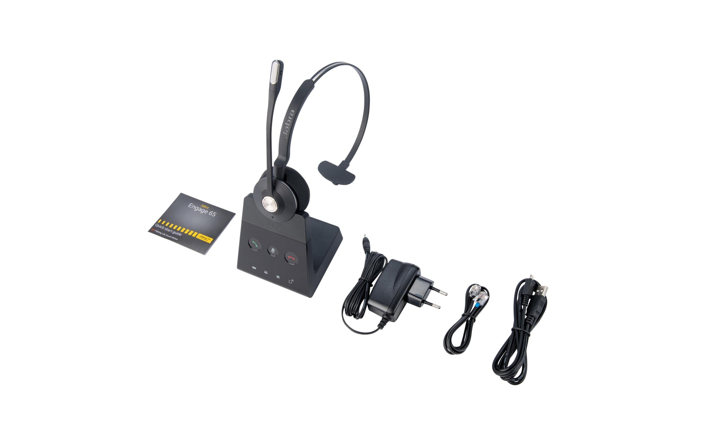 Jabra Headset »Engage 65 Mono«, Noise-Cancelling