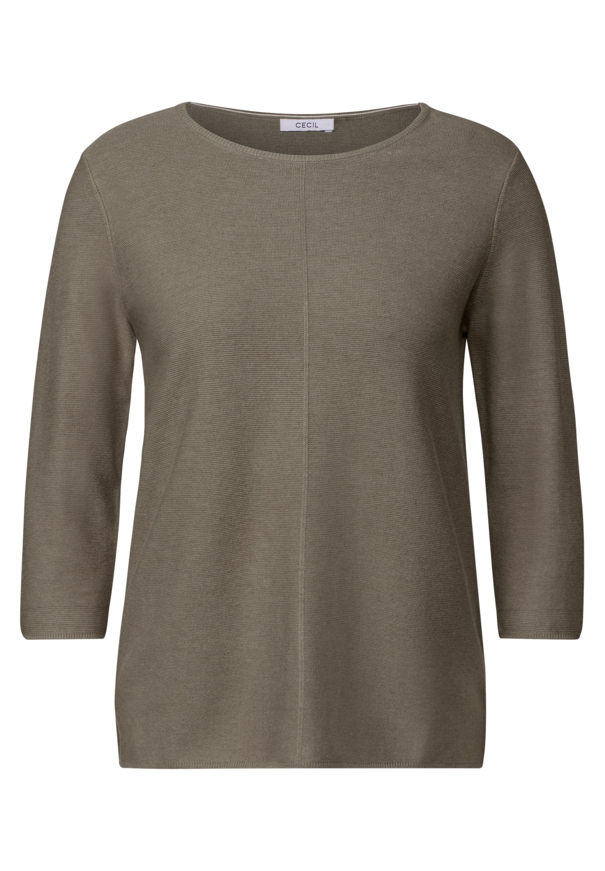 Cecil Strickpullover, mit 3/4-Arm und Rundhals