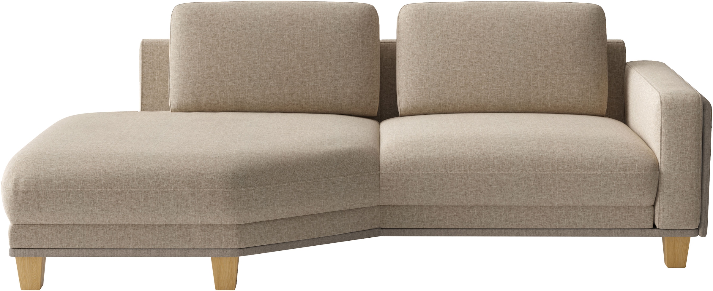 sit&more Ecksofa »Concept« Modernes Sofa in drei Fussfarben zur Auswahl