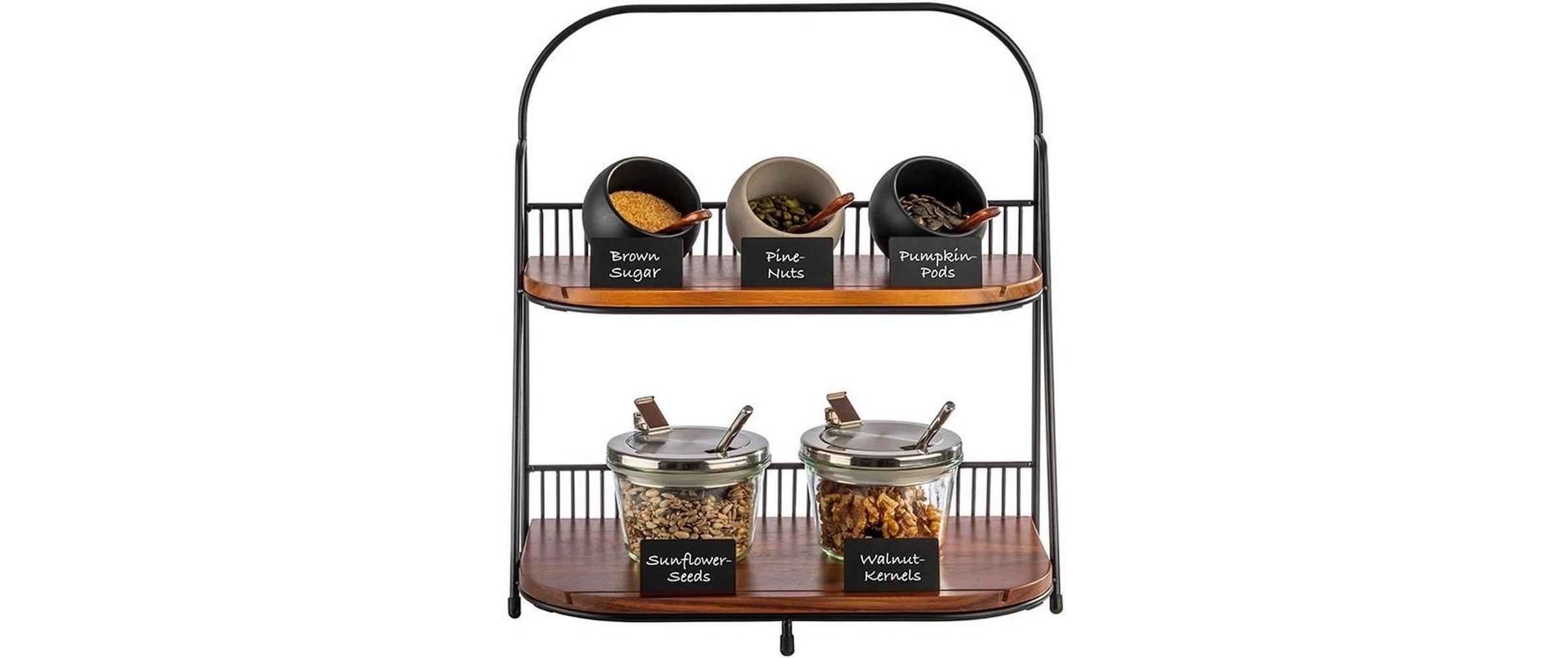 Image of APS Etagere "2-stufige Etagere" ermöglicht platzsparende und versch. Präsentationsmöglichkeiten