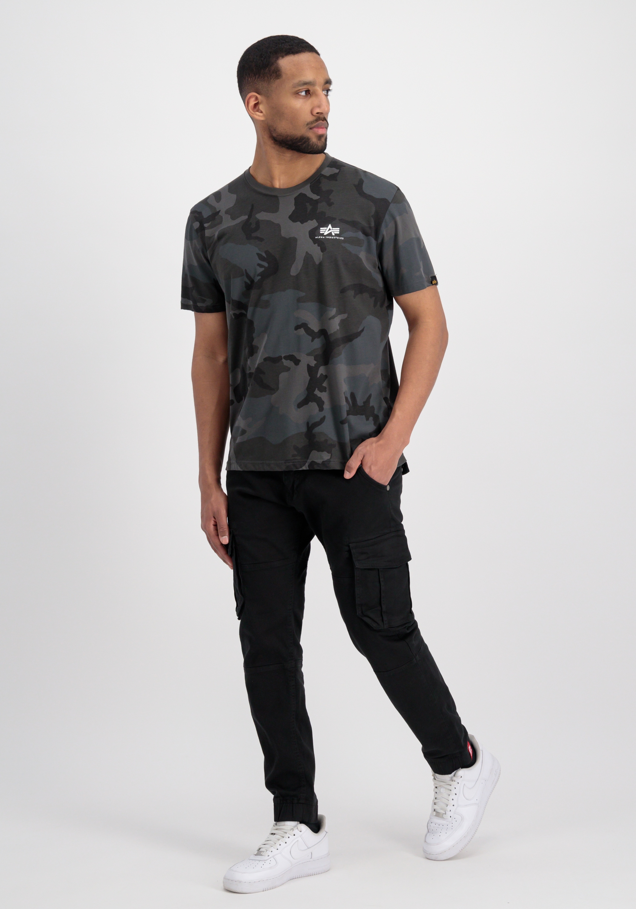 Alpha Industries T-Shirt »Basic T-Shirt SL Camo«