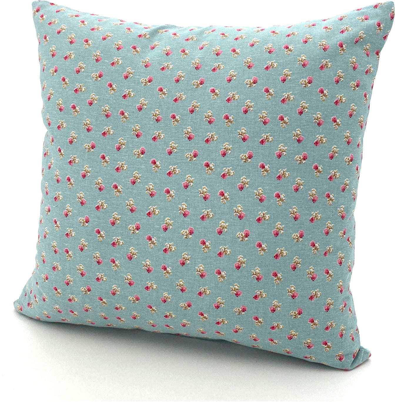 Weckbrodt Dekokissen »Alicia« Leinen, bedruckt mit Rosen, floral, geblümt, Kissenhülle ohne Füllung