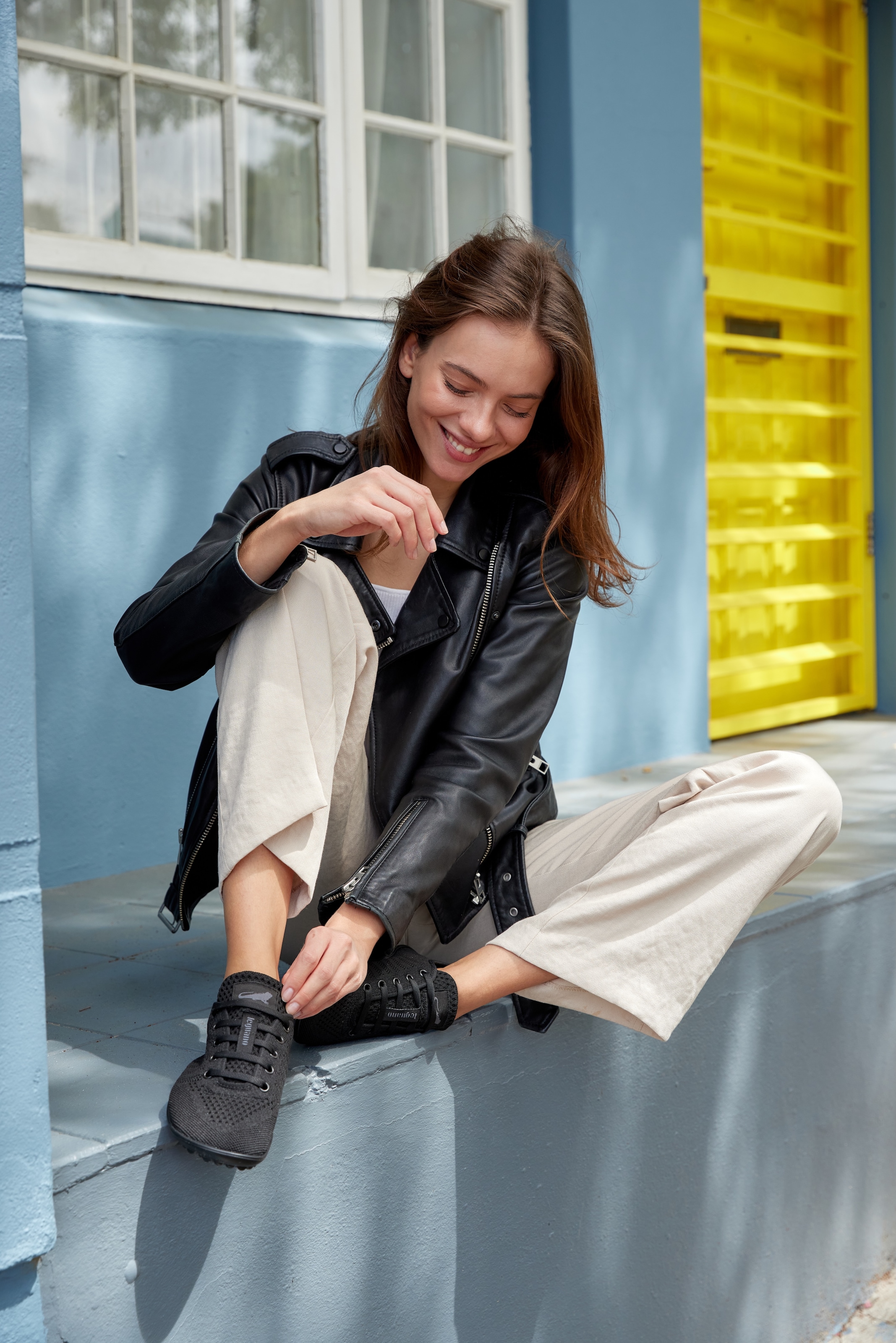 Leguano Chaussures pieds nus »GO«  mit praktischer Schnürung, Freizeitschuh, Halbschuh, Schnürschuh