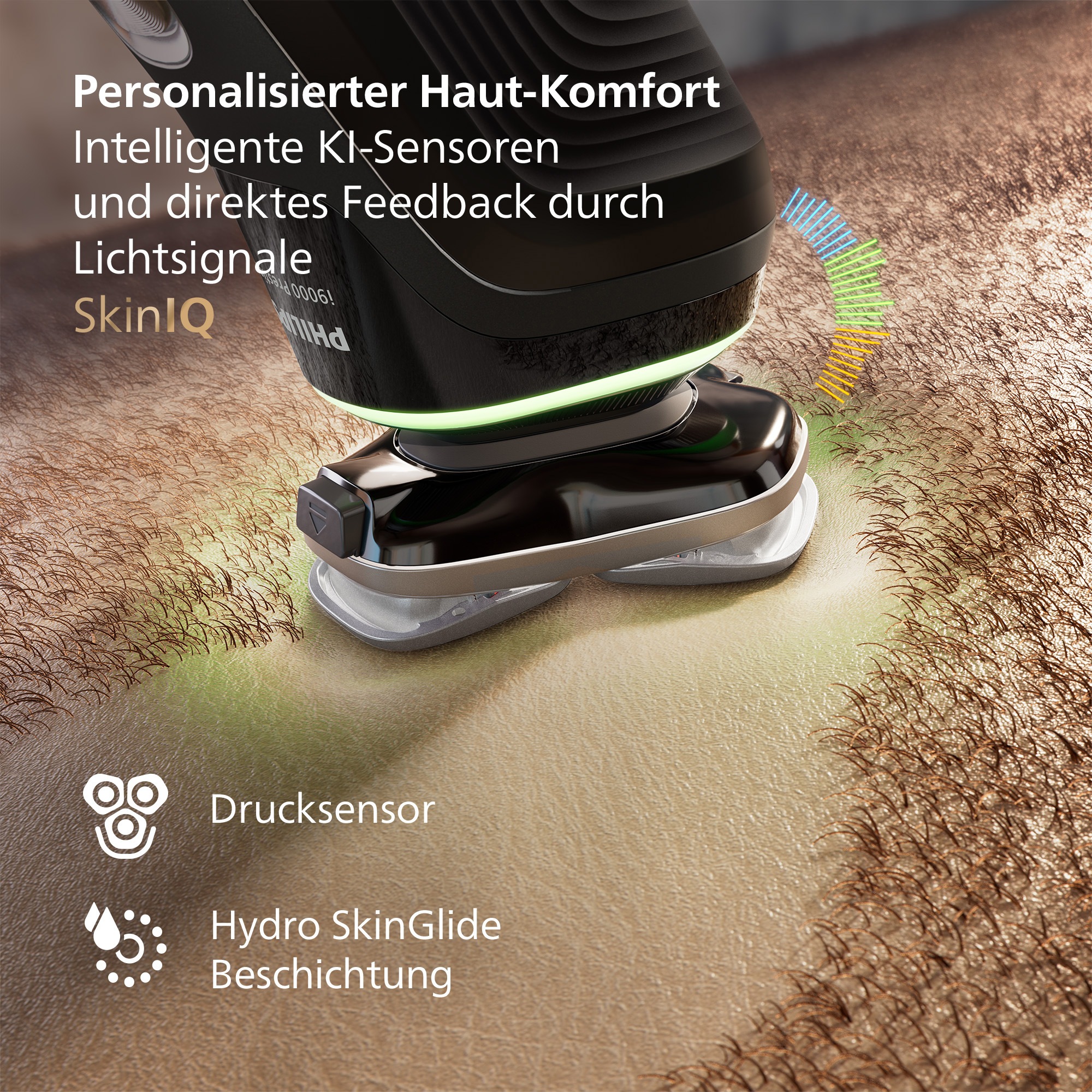 Philips Elektrorasierer »Series i9000 Prestige XP9200/30« integrierter Präzisionstrimmer mit SkinIQ Technologie, inkl. Ladestand, Reiseetui