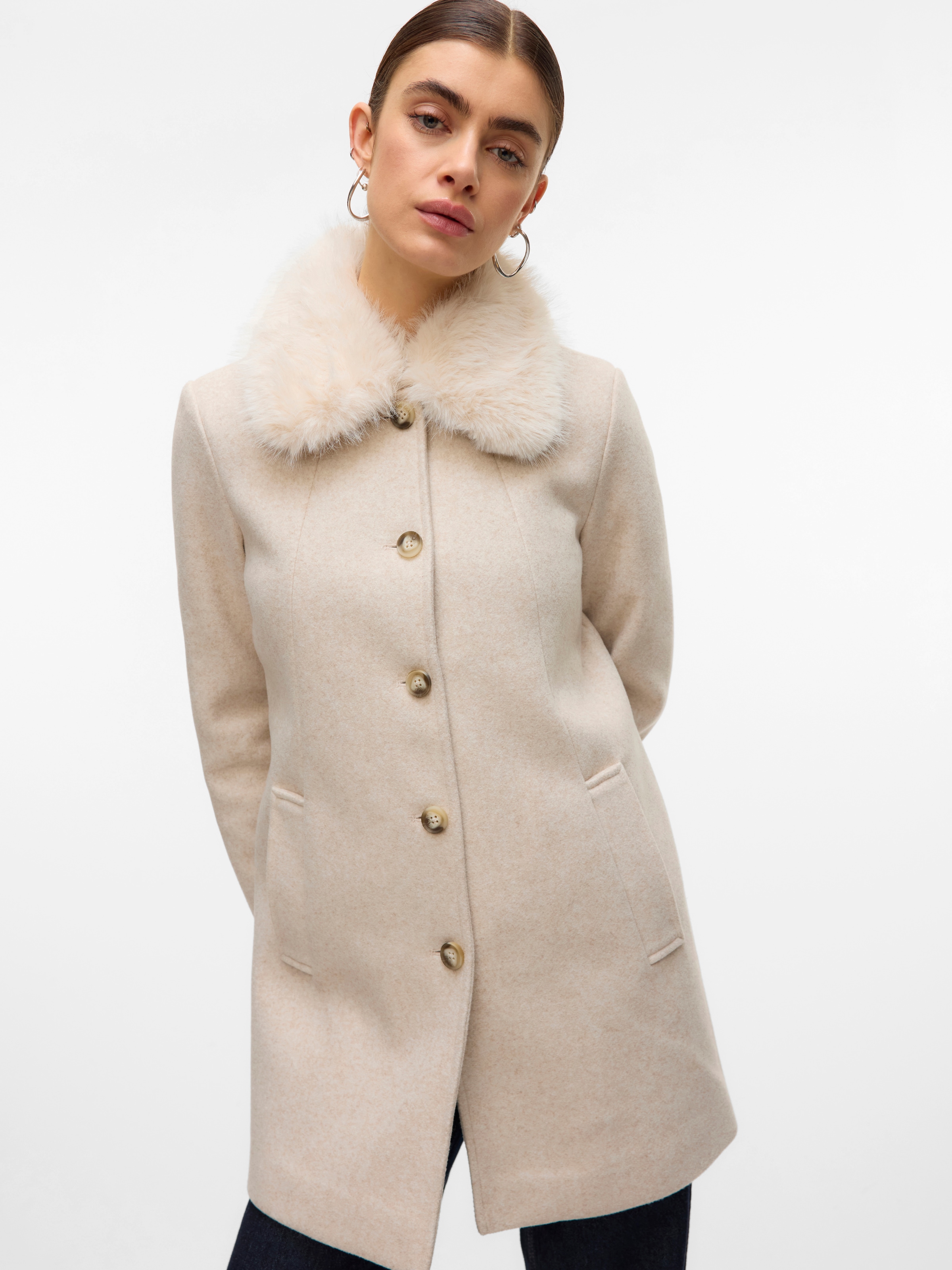 Image of Vero Moda Langjacke "VMAUTUMN COZY JACKET GA BOO"
