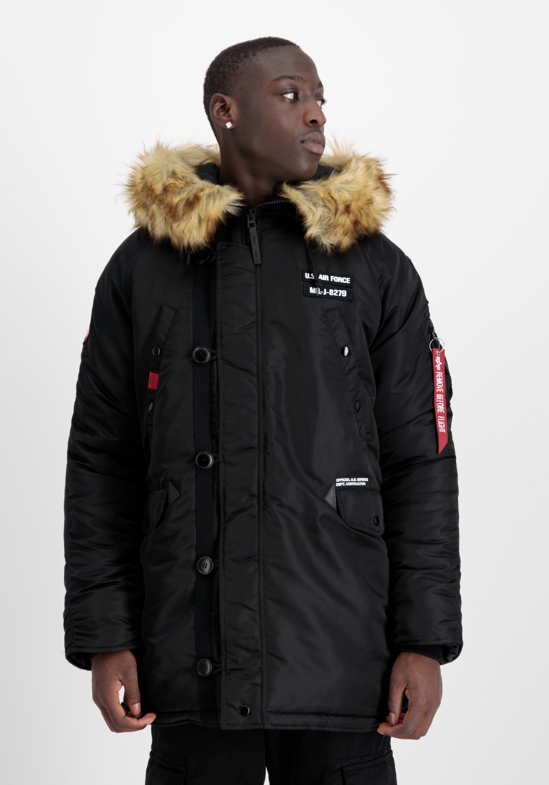 Alpha Industries Winterjacke »Alpha Industries Men - Cold Weather Jackets N-3B Airborne«