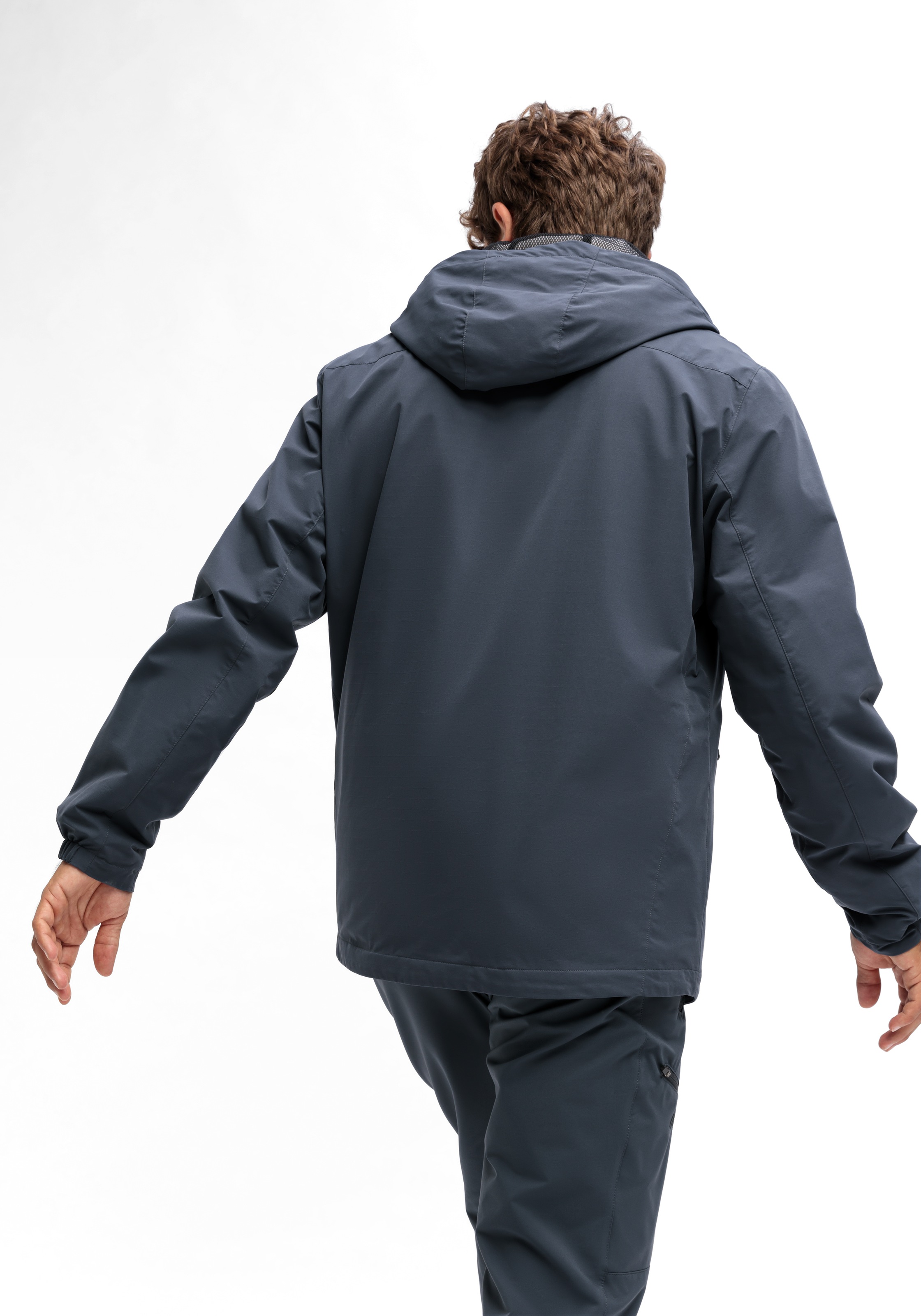 Maier Sports Regenjacke »ArorA Loop M« Herren Jacke wasserdicht, moderner Windbreaker, Outdoorjacke, Reg. Fit
