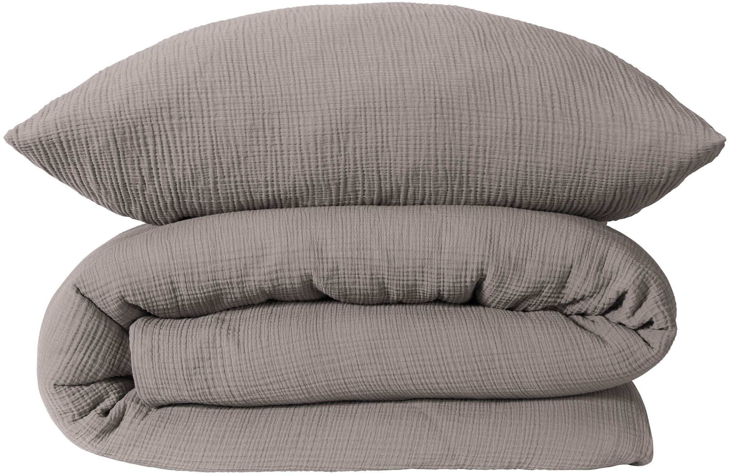 Schiesser Bettwäsche »Molly aus supersofter Musselin-Qualität in gedeckten Farben« 2 Stk. Made in Green