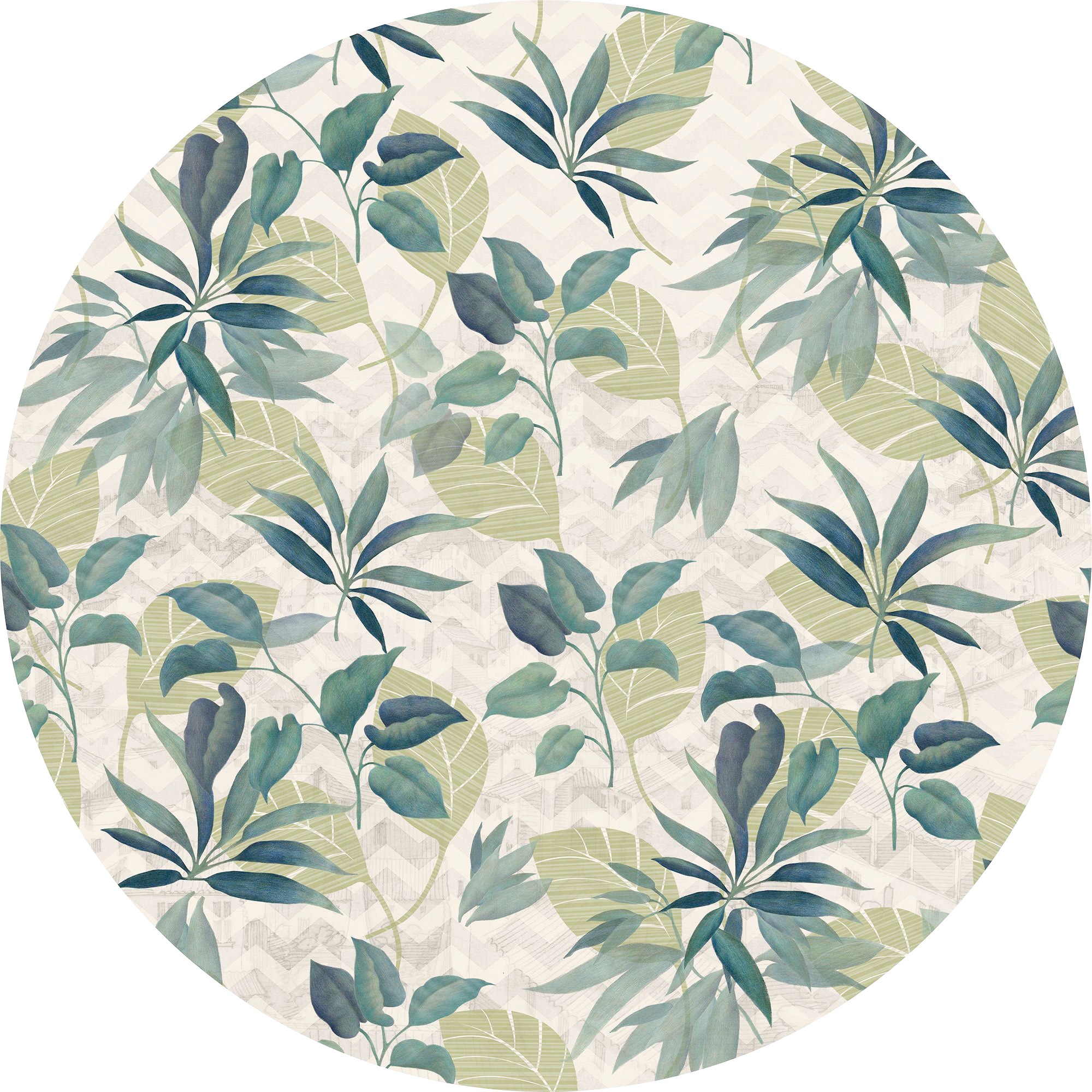 Image of Komar Vliestapete »Leni«, abstrakt-botanisch bei Ackermann Versand Schweiz