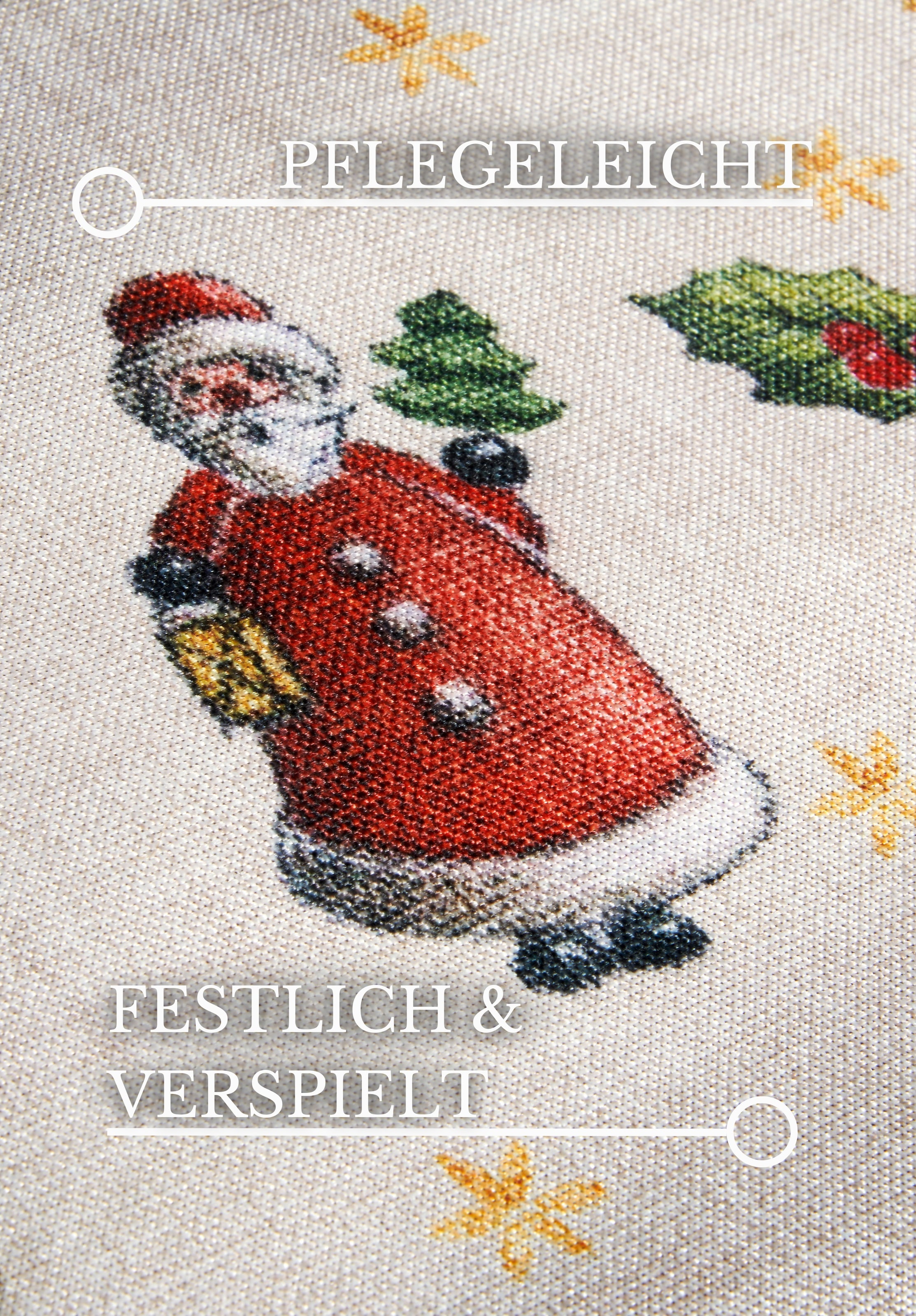 Villeroy & Boch Teppich »Nostalgic Toy's Delight, eckig, rund und Läufer«, rechteckig, 3 mm Höhe, Weihnachten, Wohnzimmer, Flur, Geschenk, Toys Delight, Dekoration