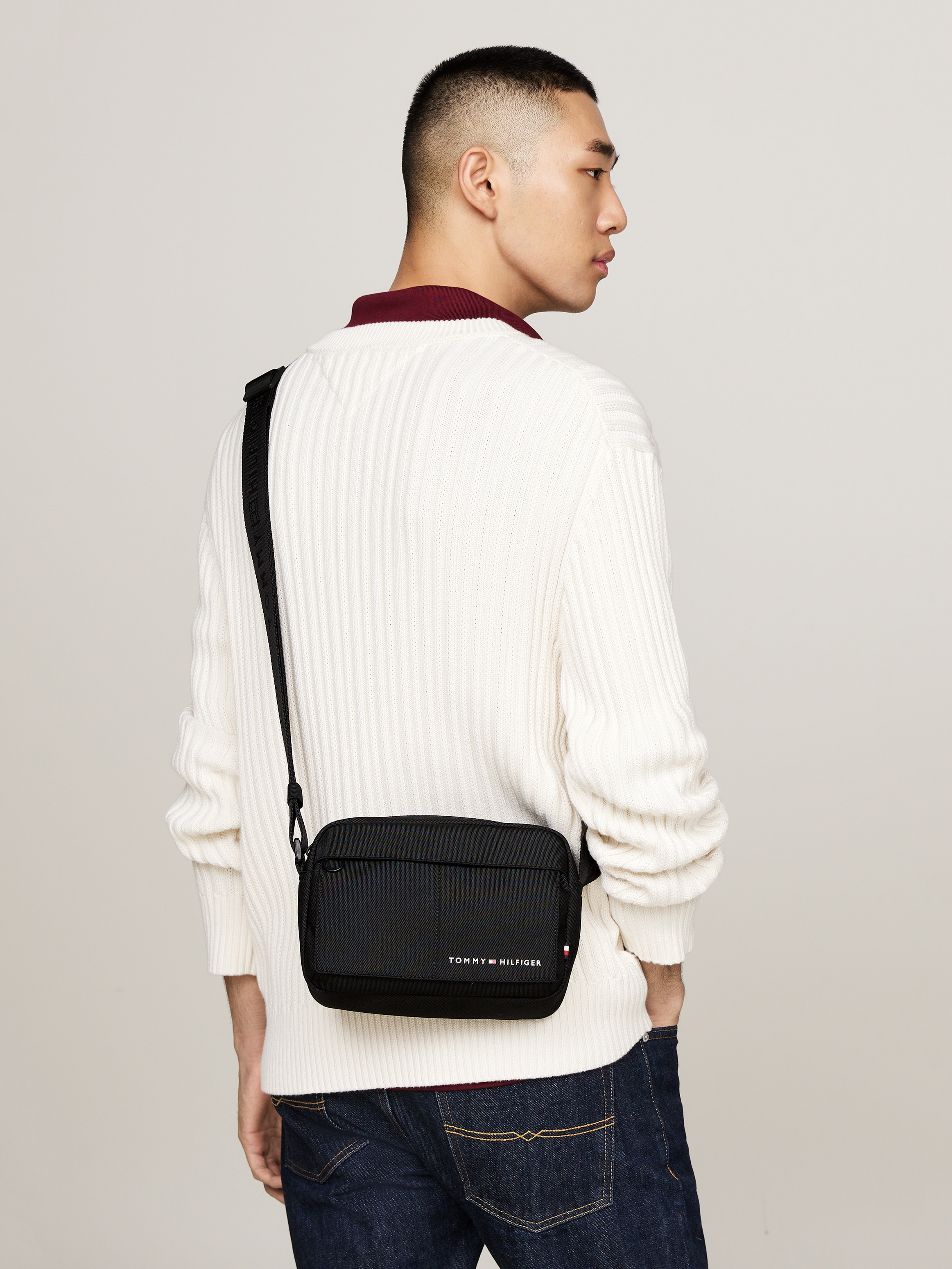 Tommy Hilfiger Schultertasche »Men TH ELEMENT EW REPORTER Shoulder Bag«, Crossbody-Bag