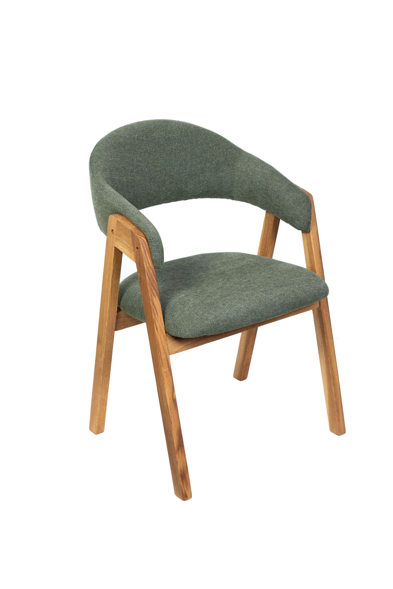 GOODproduct Armlehnstuhl »Arco Polsterstuhl, Esszimmerstuhl, Küchenstuhl, 4-Fussstuhl« () 2 Stk.Bequem und stilvoll. Gepolstert. Massivholzbeine