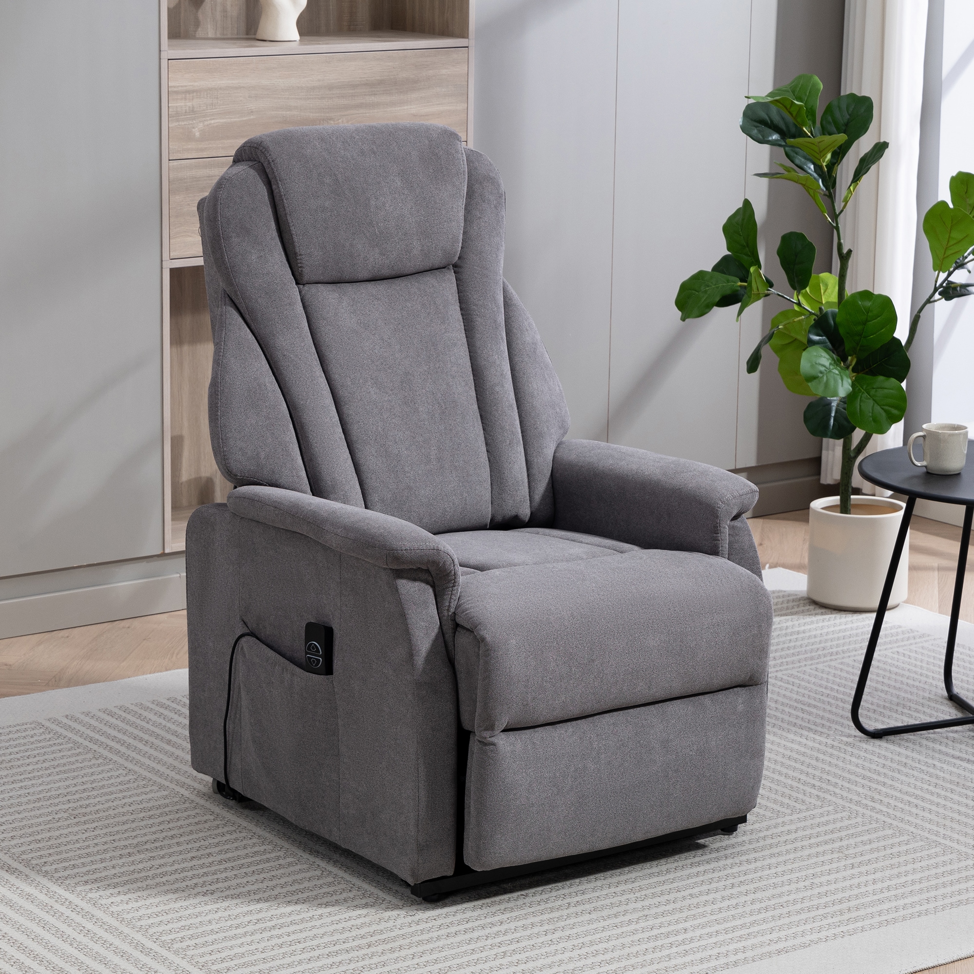 Image of Duo Collection TV-Sessel "Toronto XXL mit elektrischer Aufstehhilfe und Relaxfunktion" bis 150kg belastbar, Taschenfederkern, Stahlwellenunterfederung