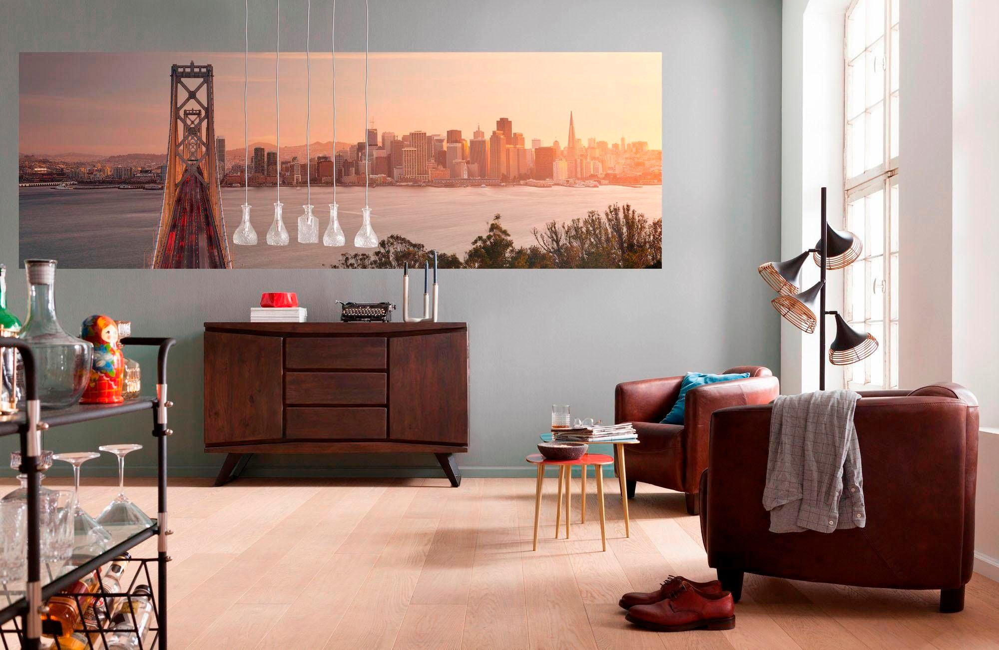 Komar Vliestapete »Vlies  - California Dreaming - Grösse 368 x 124 cm« bedruckt glatt Wohnzimmer, Schlafzimmer