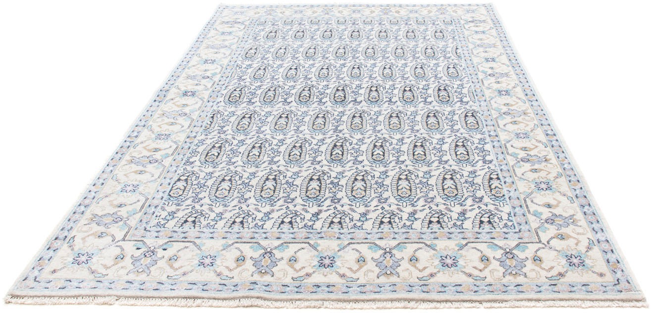 Image of morgenland Designteppich »Designer Bordüre Beige 240 x 169 cm«, rechteckig, 0,8 mm Höhe, Unikat mit Zertifikat bei Ackermann Versand Schweiz