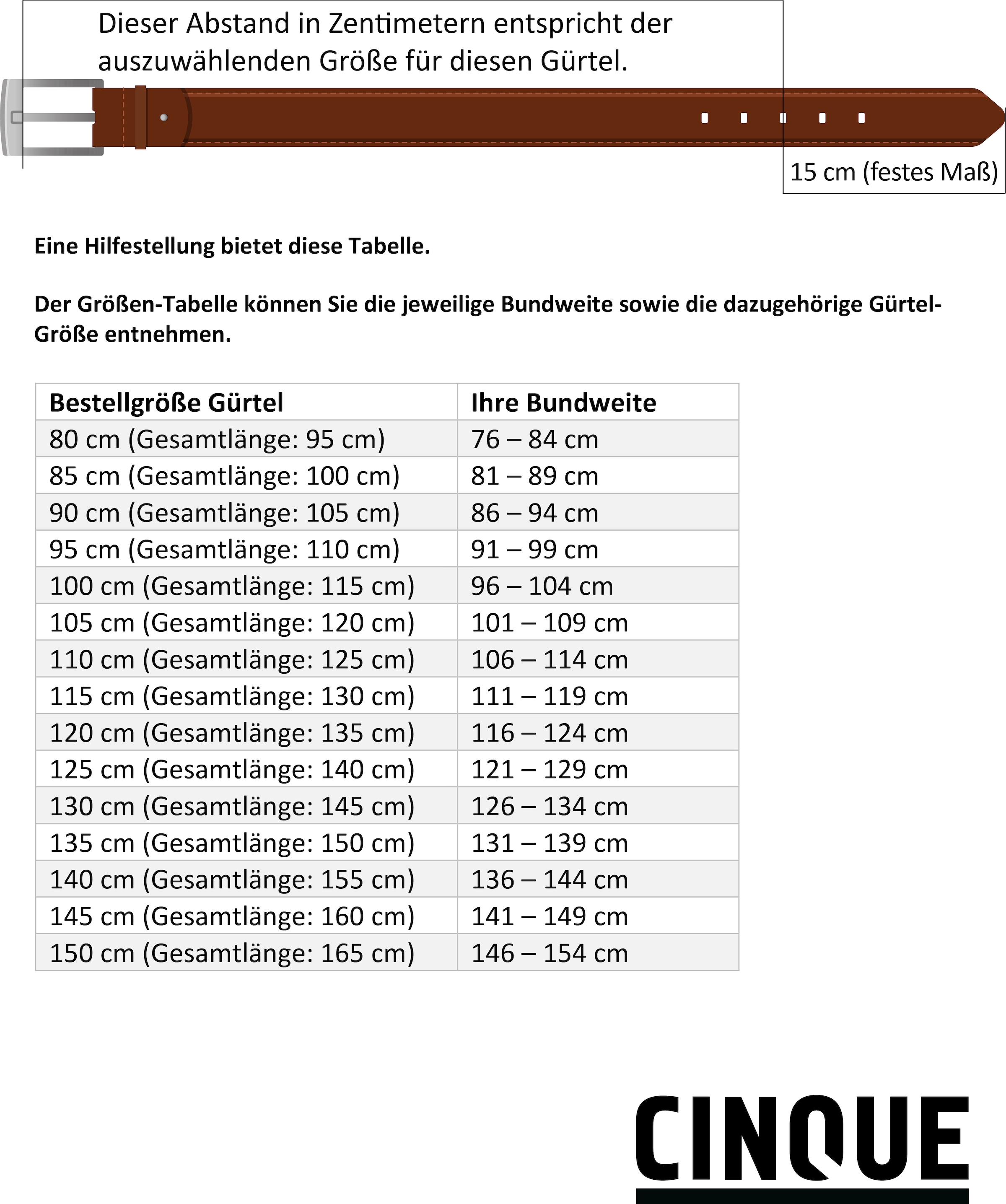 Cinque Ledergürtel »TORTOLI«, Veloursleder-Optik