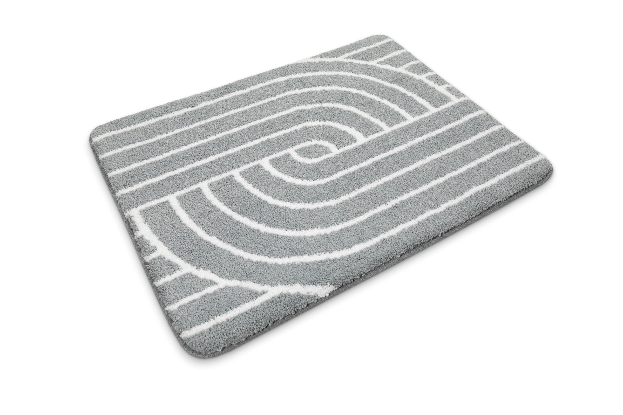 Wecon home Basics Badematte »Hilda«, waschbar, rutschfest, strapazierfähig, pflegeleicht mit Retro Muster