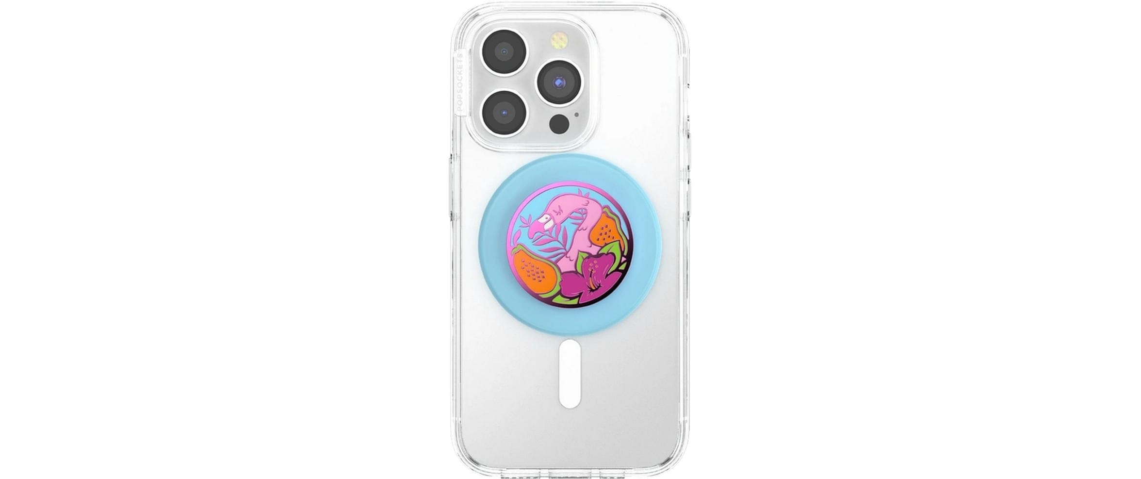 Popsockets Handy-Halterung »Flamingo Enamel MagSafe«