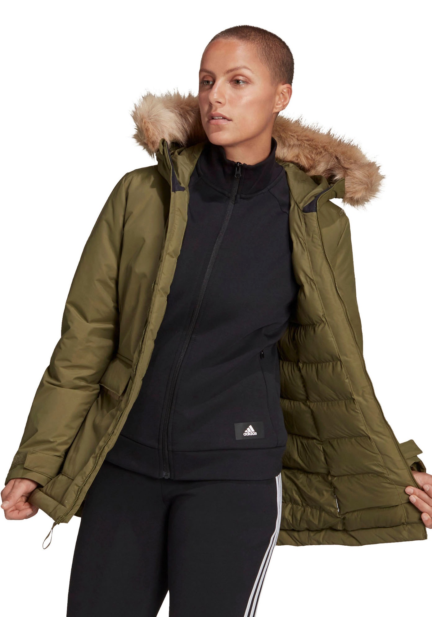 adidas Sportswear Outdoorjacke »UTILITAS HOODED PARKA«, mit Kapuze kaufen