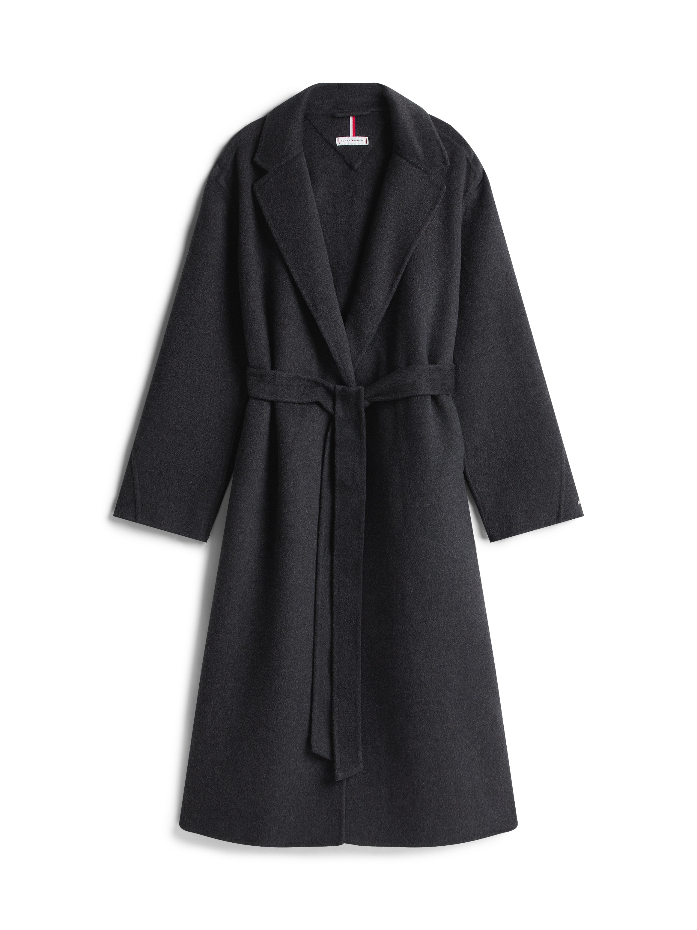 Tommy Hilfiger Wollmantel »DF WOOL REG BELTED MIDI COAT« mit Wolle