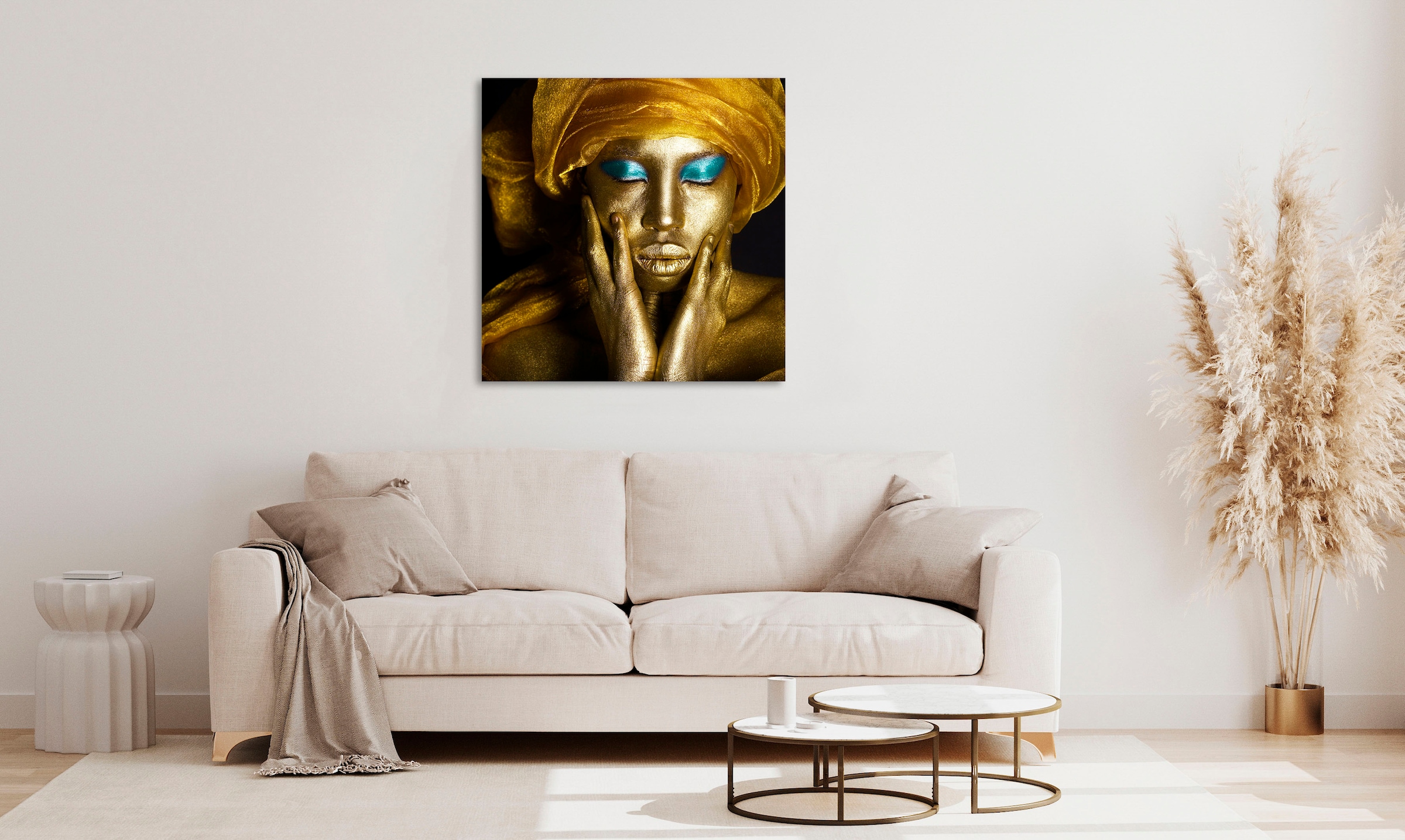 Image of queence Acrylglasbild "Ellyas" Bilder von Frauen Frau Gesicht Kunst 1 Stk. tlg. Fine Art-Print in Galeriequalität