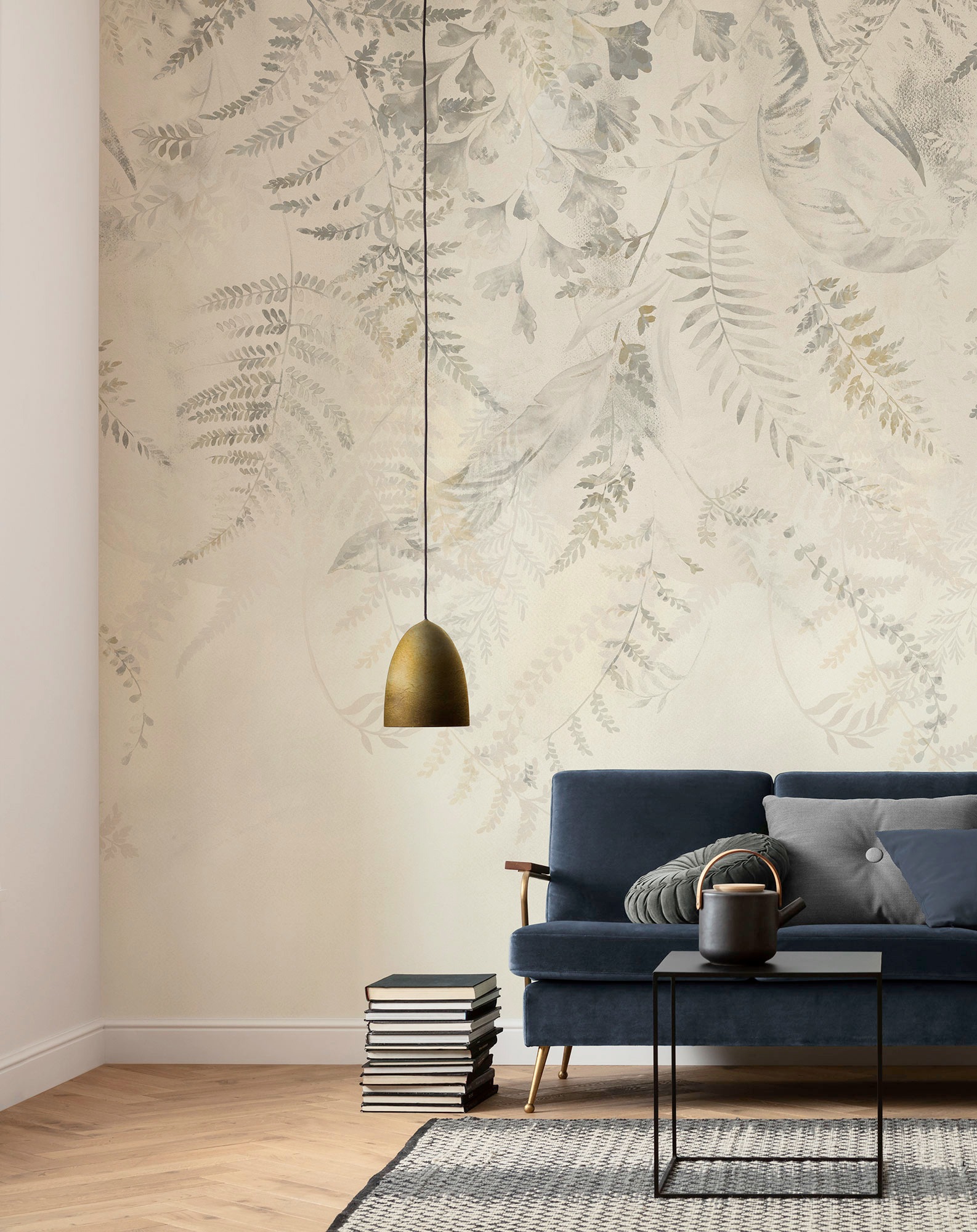 Komar Vliestapete »Digitaldruck Vlies - Herbarium - Grösse 200 x 250 cm«, bedruckt, Wohnzimmer, Schlafzimmer