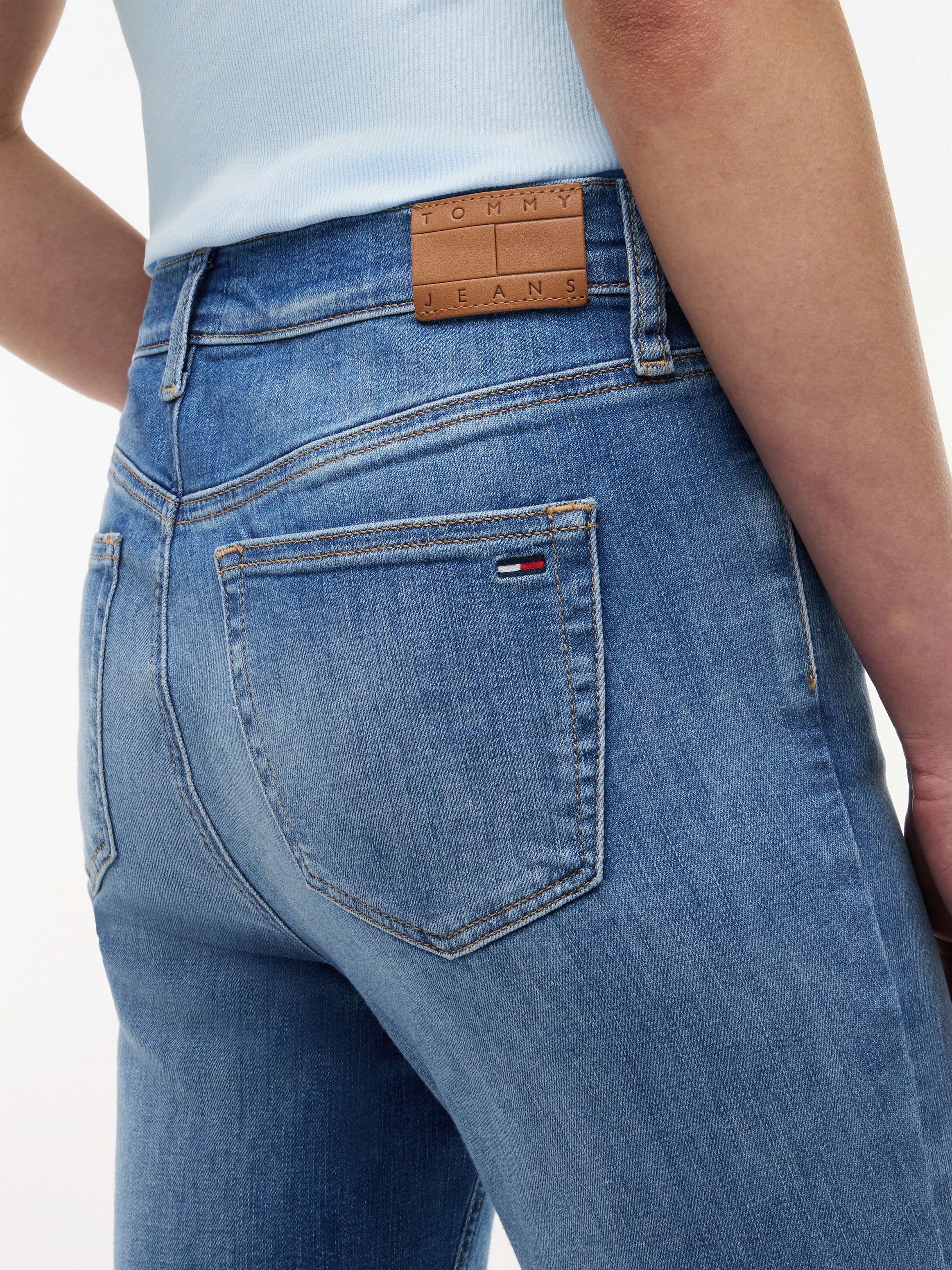 Tommy Jeans Jeans skinny »NORA MR SKNY« Baumwollmischung, skinny fit