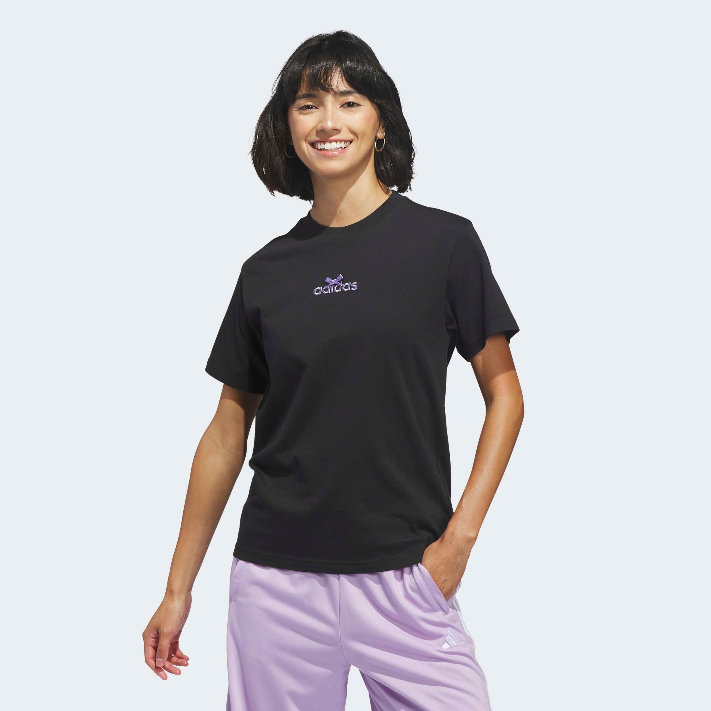 Image of adidas Sportswear T-Shirt "W SC LIN BOW T"