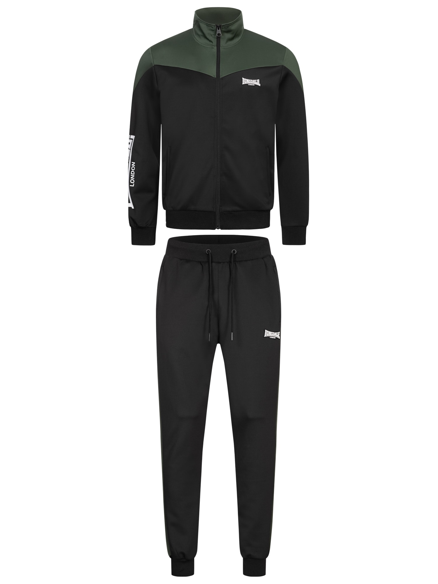 Lonsdale Trainingsanzug »TRAININGSANZUG NORMALE PASSFORM CAUNTON«, (2 tlg.)