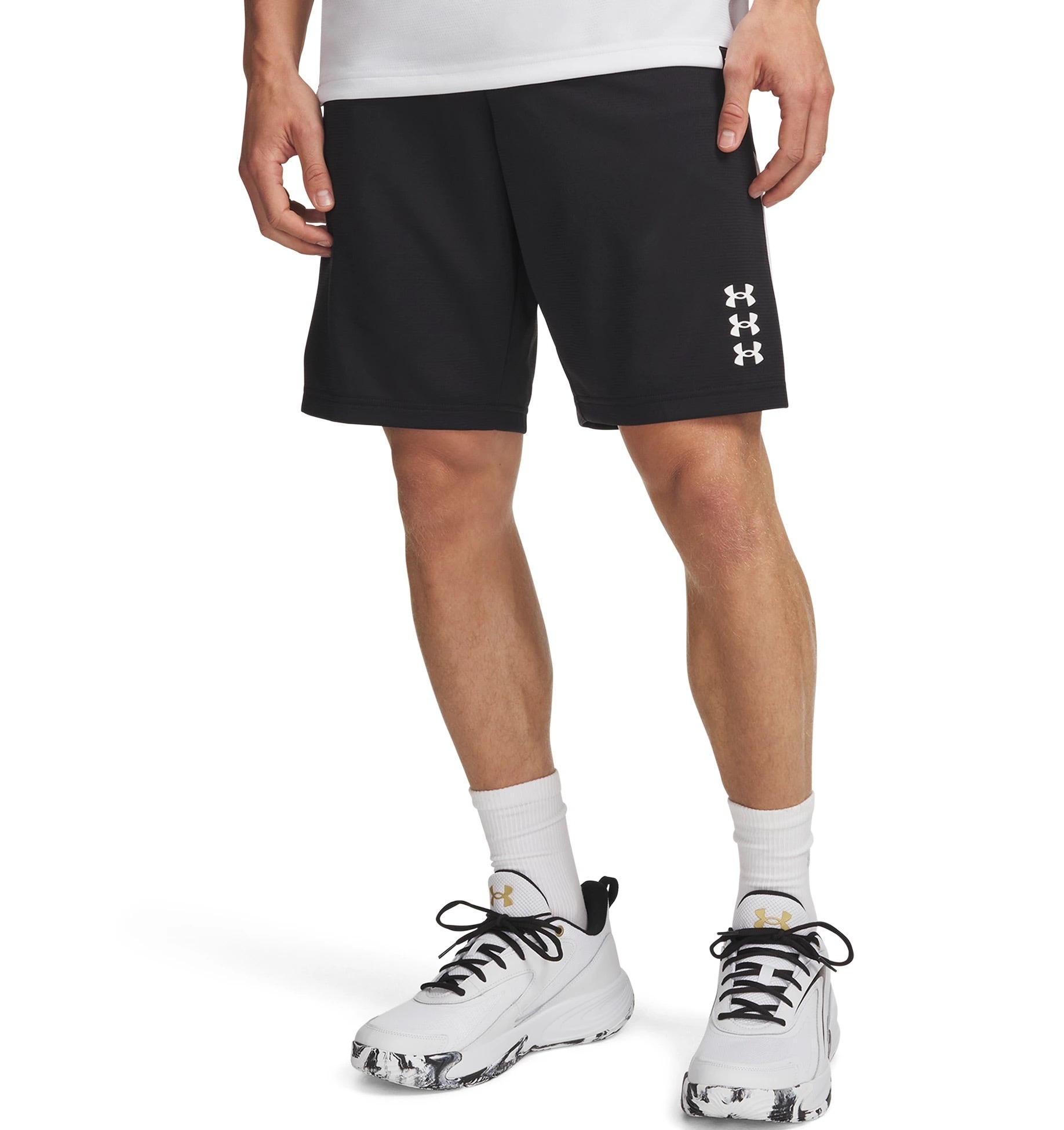 Image of Under Armour Trainingsshorts "CURRY DREAMERS SHORT" für Basketball, sportlicher Stil, aus Polyester, kurz geschnitten