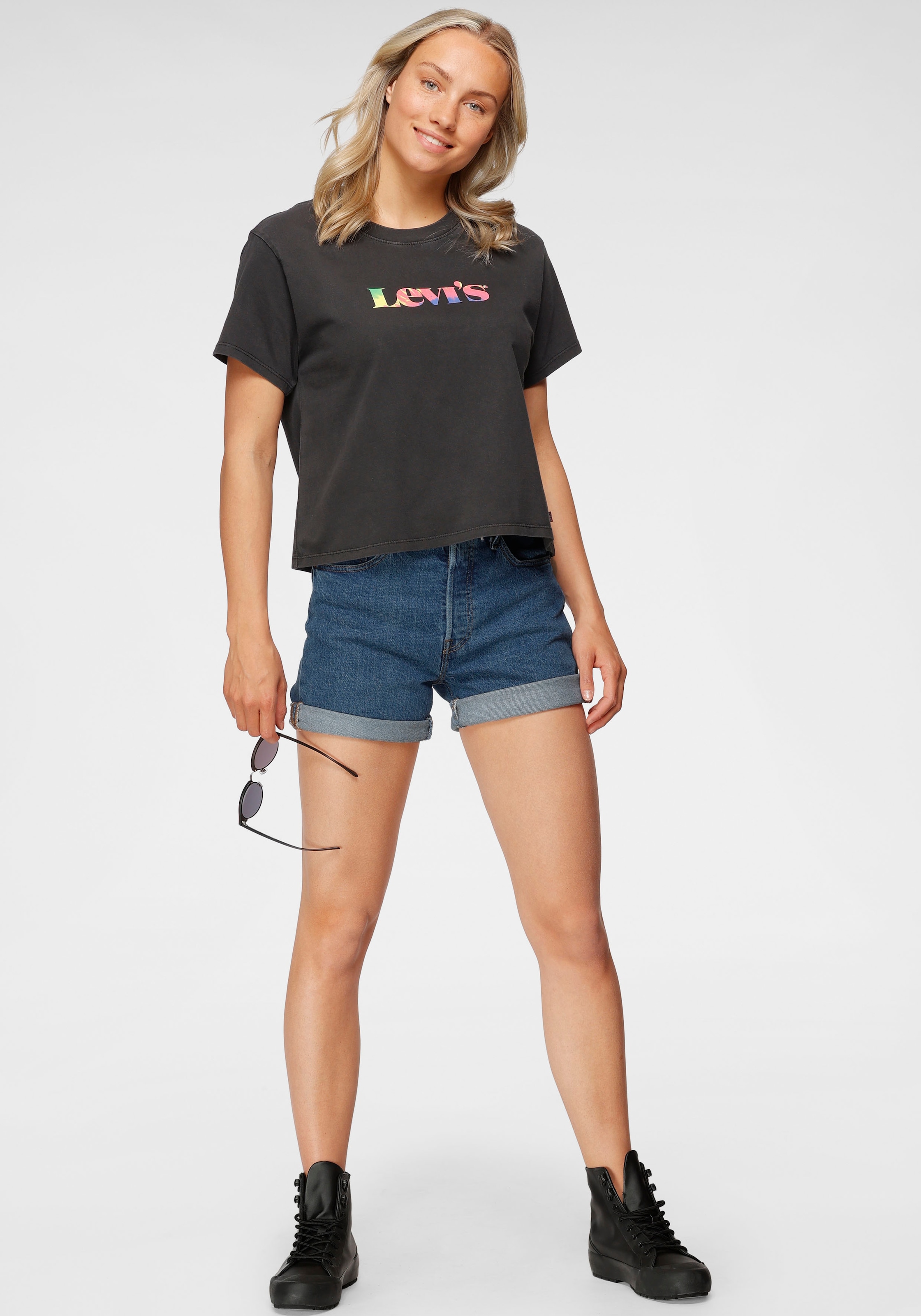 Levi's® Shorts »501 Mid Thigh Short«, 501 Collection